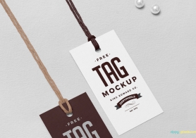 fashion label mockup