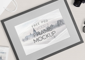 Free Photography Frame Mockup