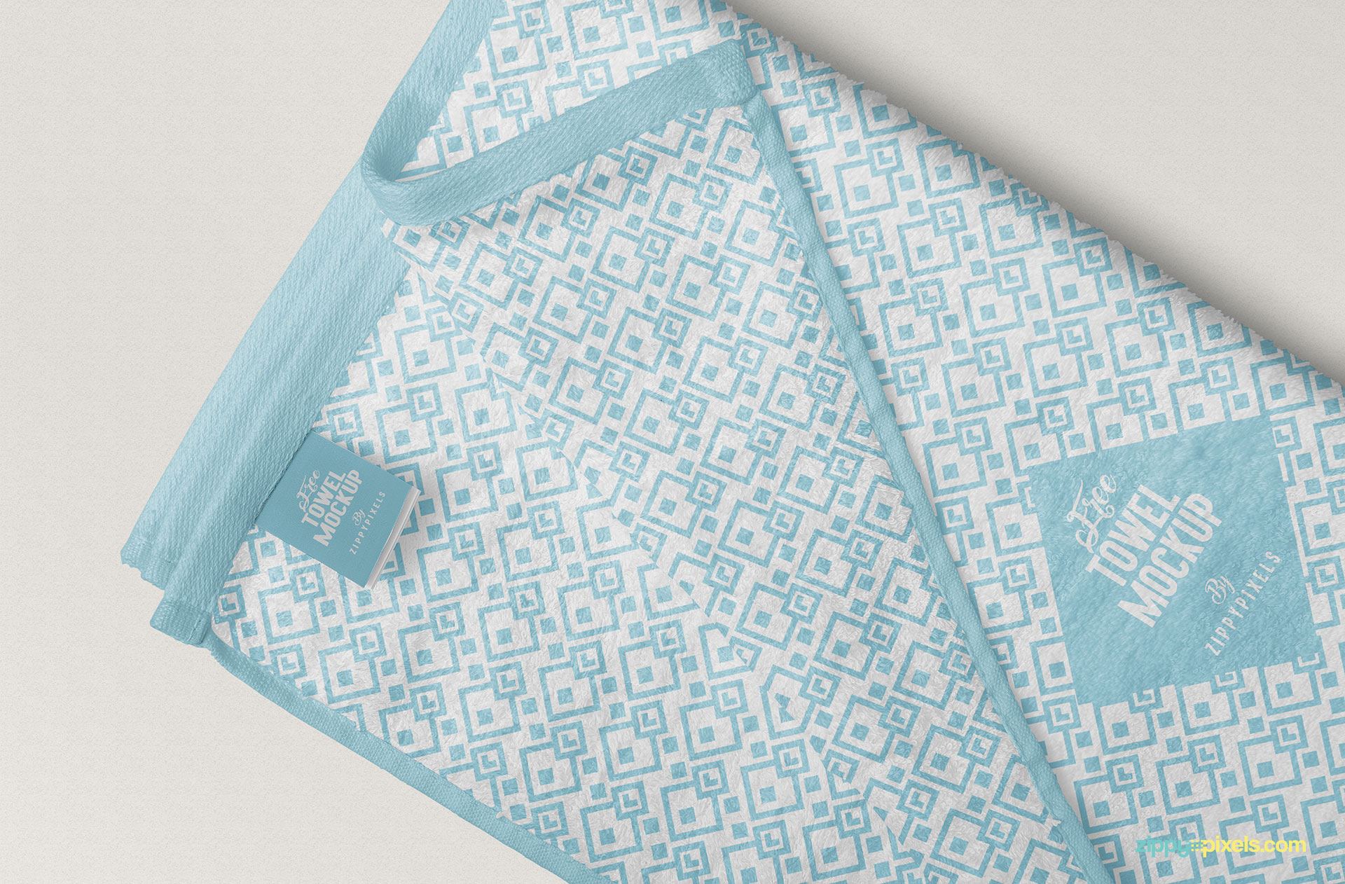 Beautiful Fabric Mockup Free PSD