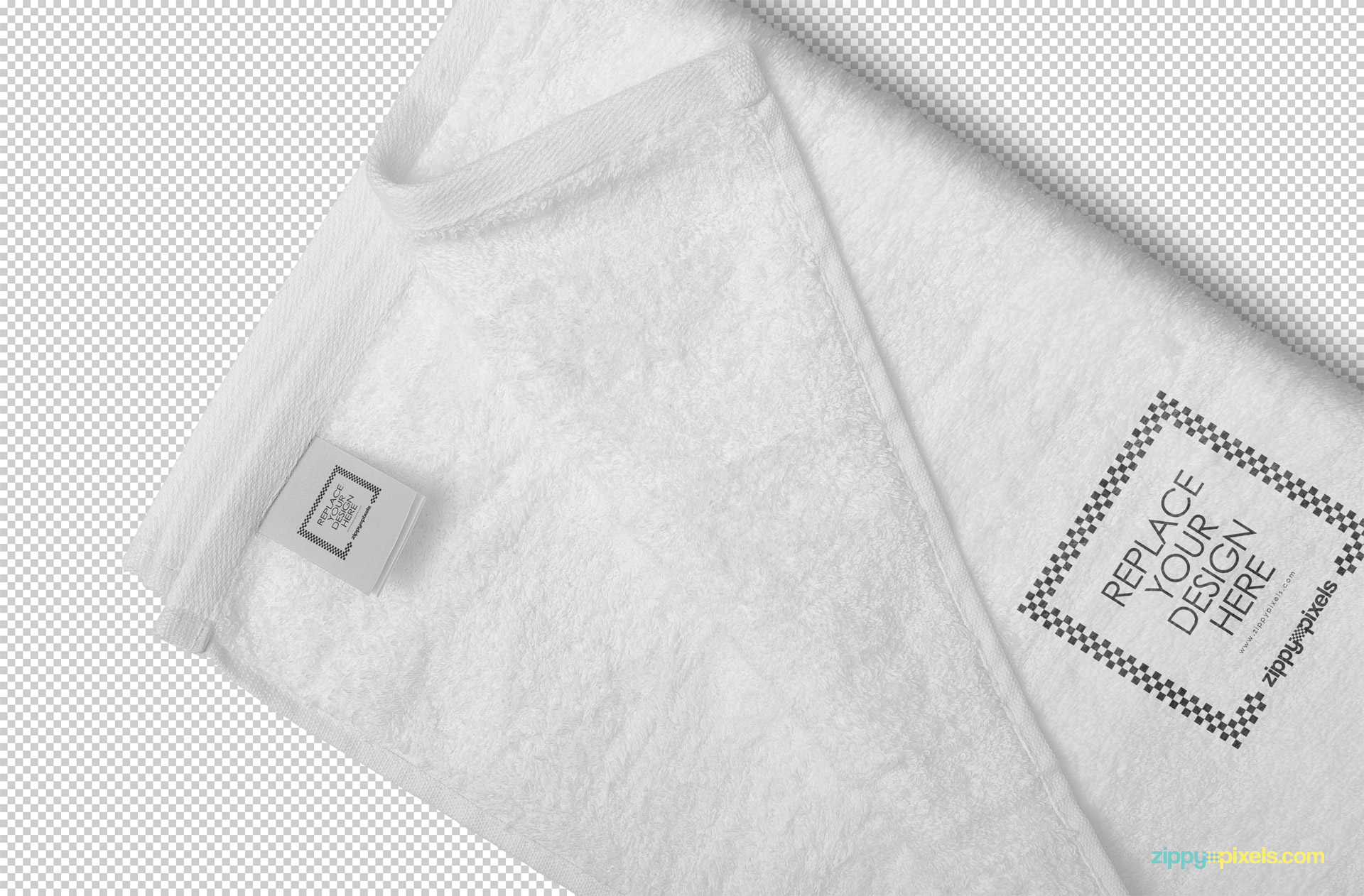 Elegant Full Towel Mockup Free PSD | ZippyPixels