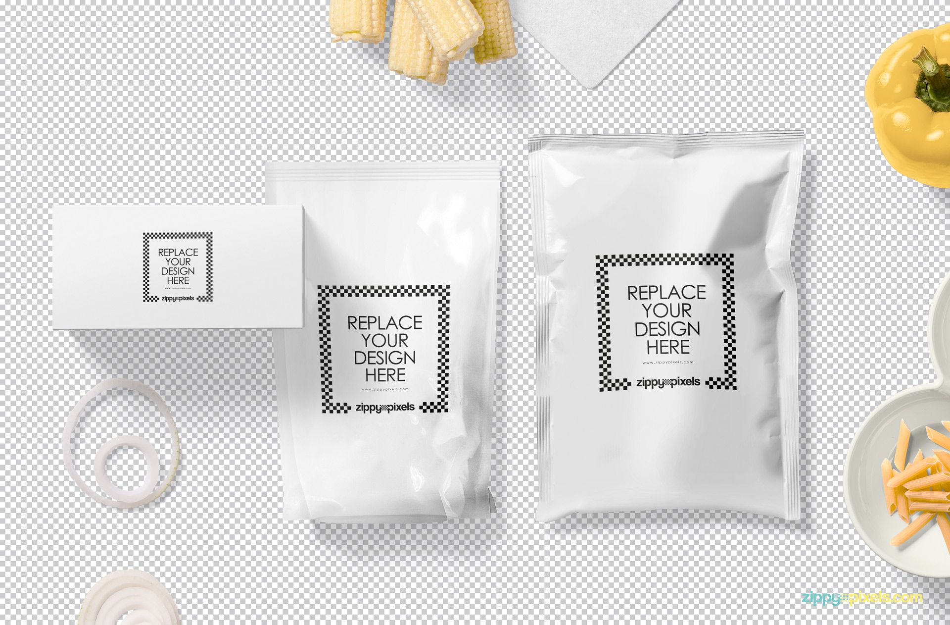 Download Awesome Food Packaging Mockup Free Psd Zippypixels PSD Mockup Templates