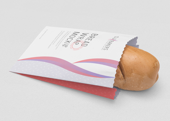 Free Bread Packaging Mockup