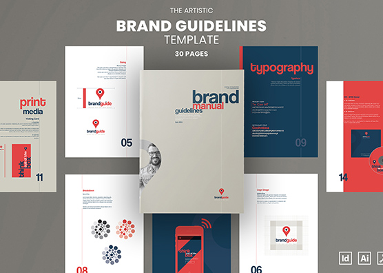The Artistic – Brand Guidelines Template