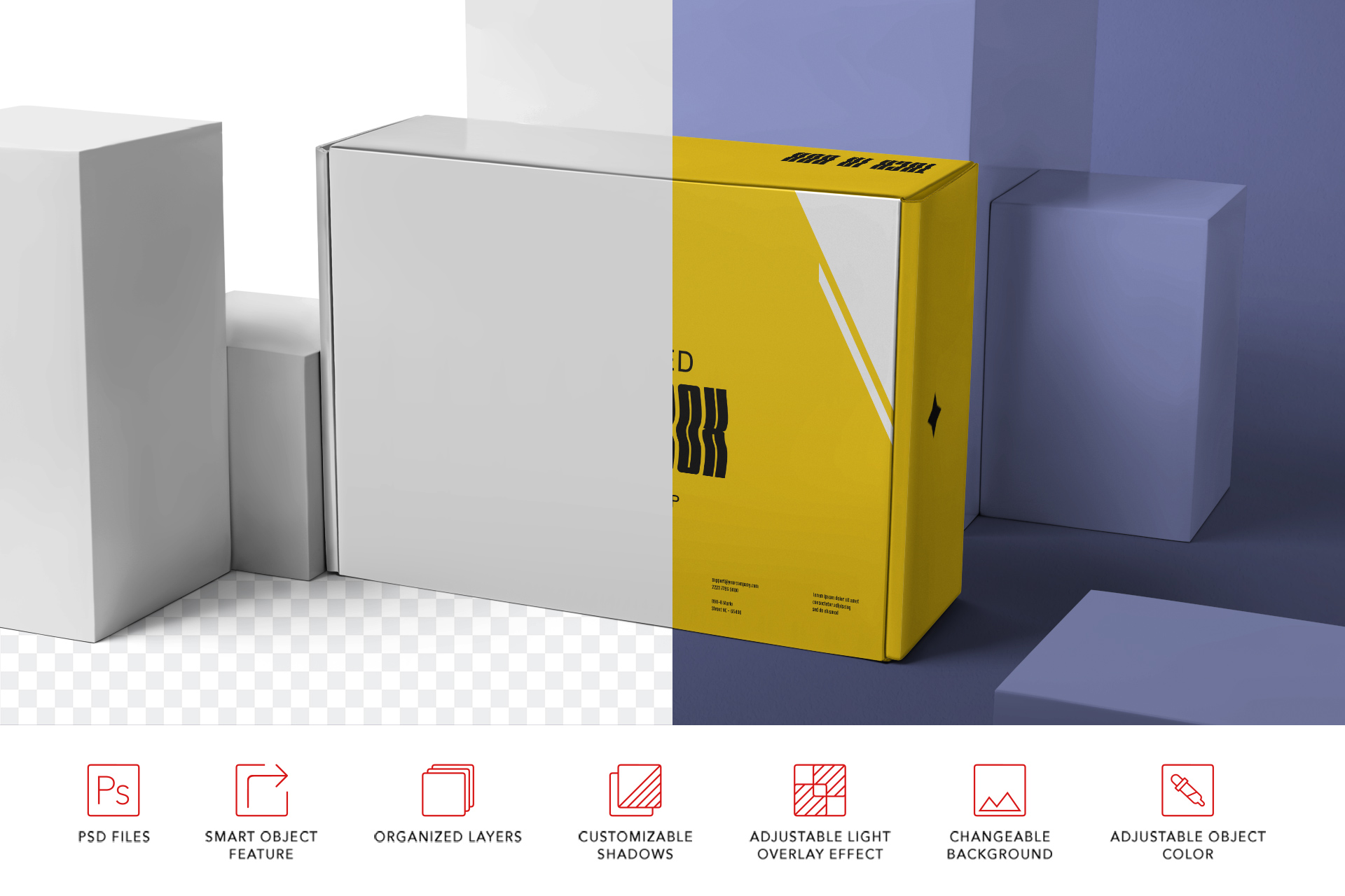 box mockup