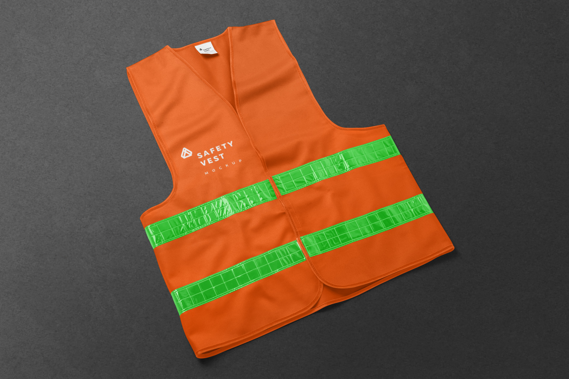 Free Safety Vest Mockup for Industrial Apparel