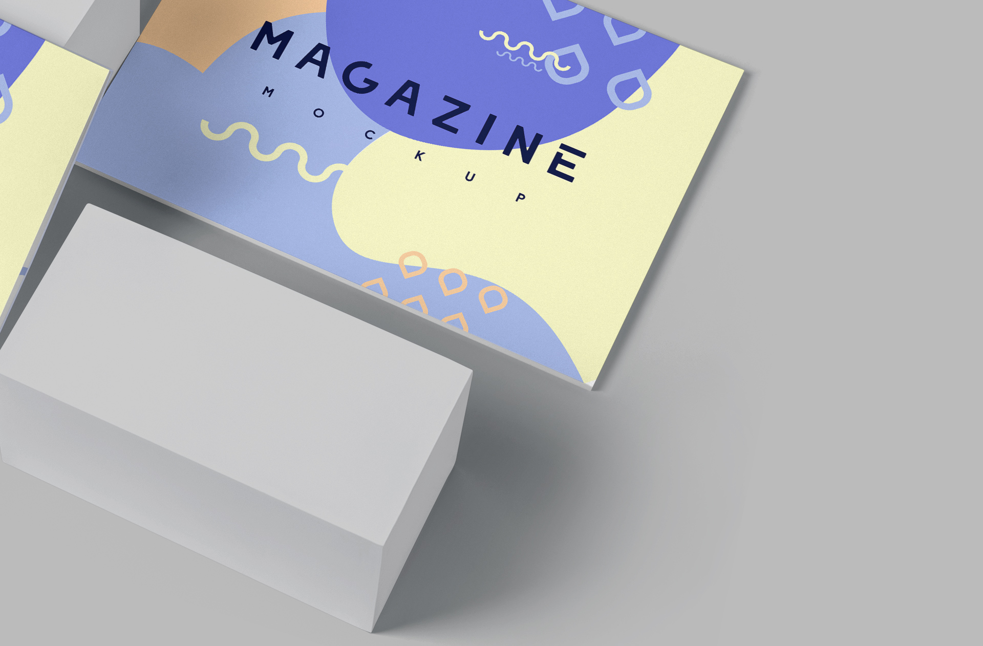 A4 magazine template