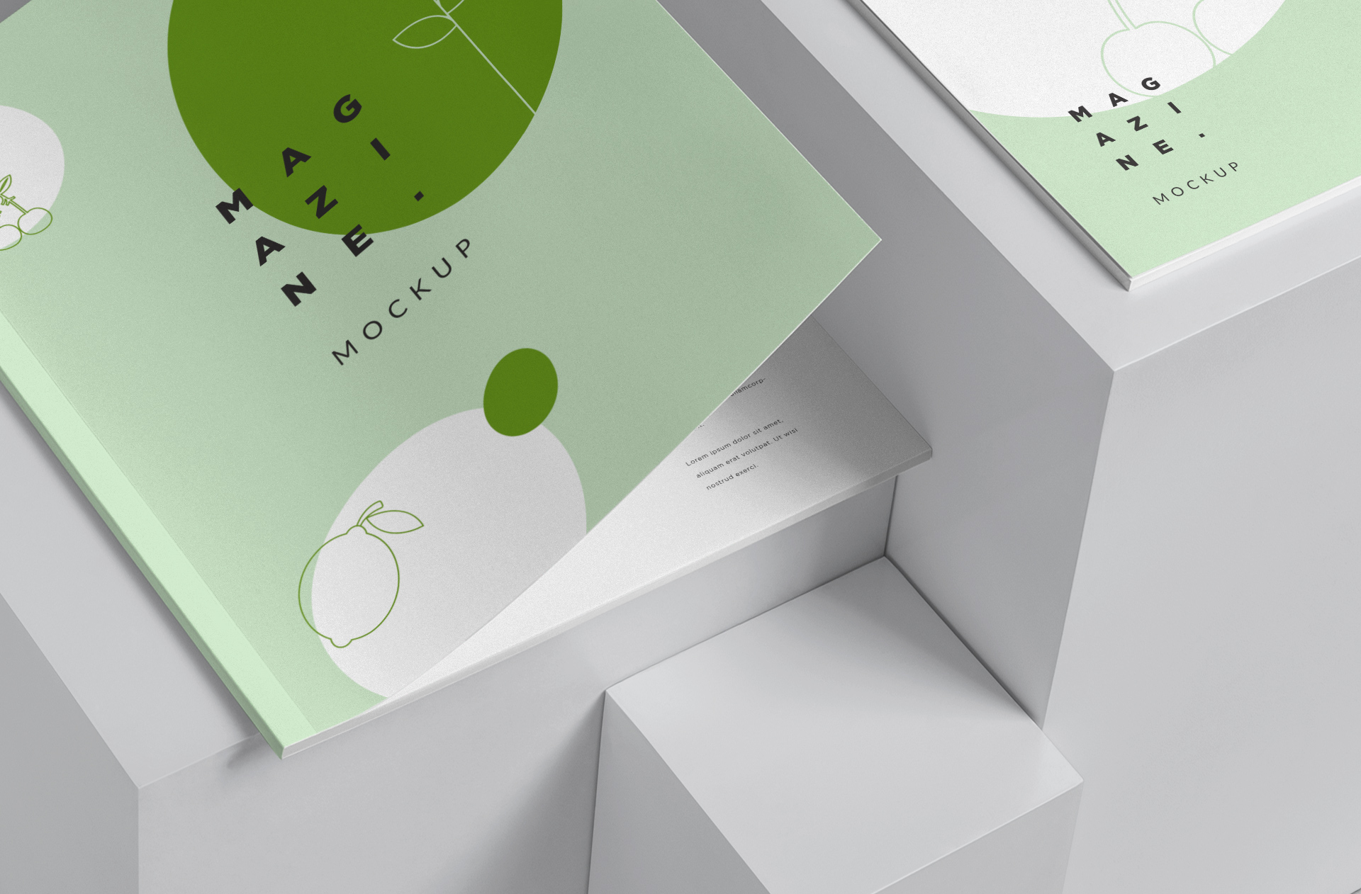 A4 magazine template