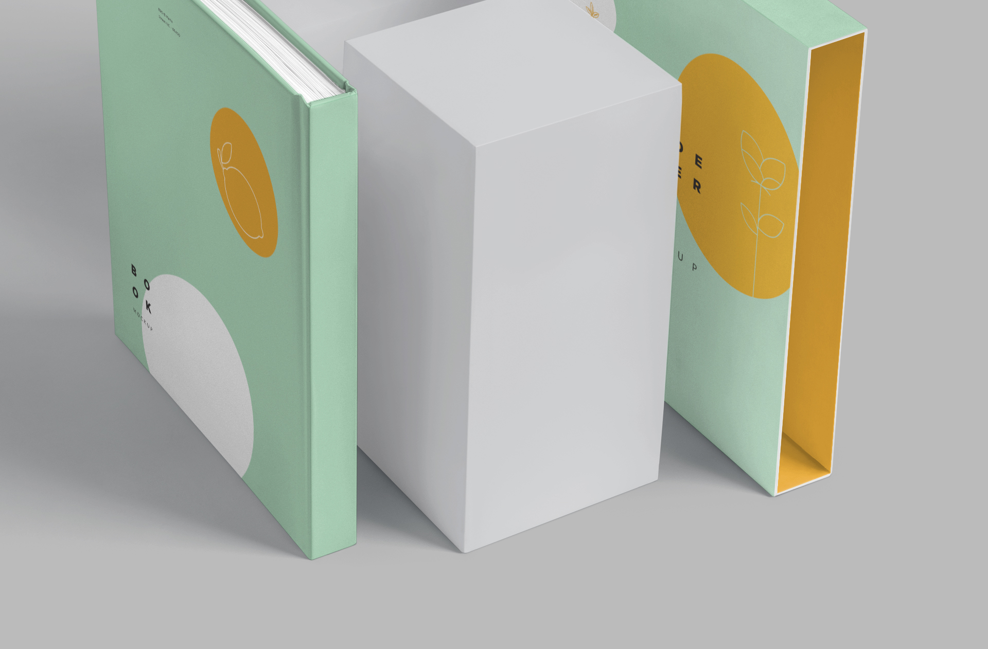 A4 book mockup