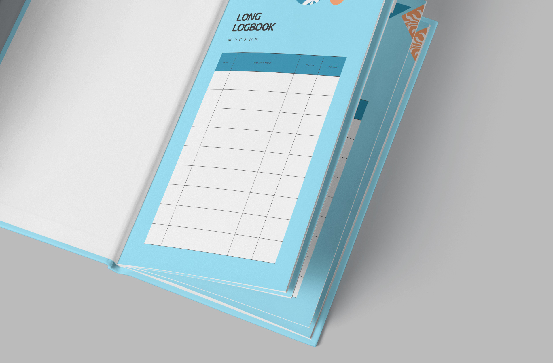 printing industry mock-up