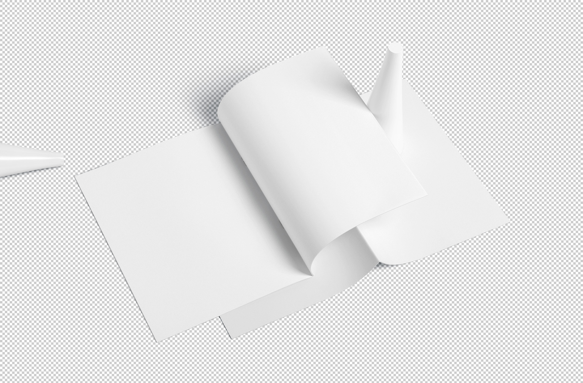advertising magazine mockup