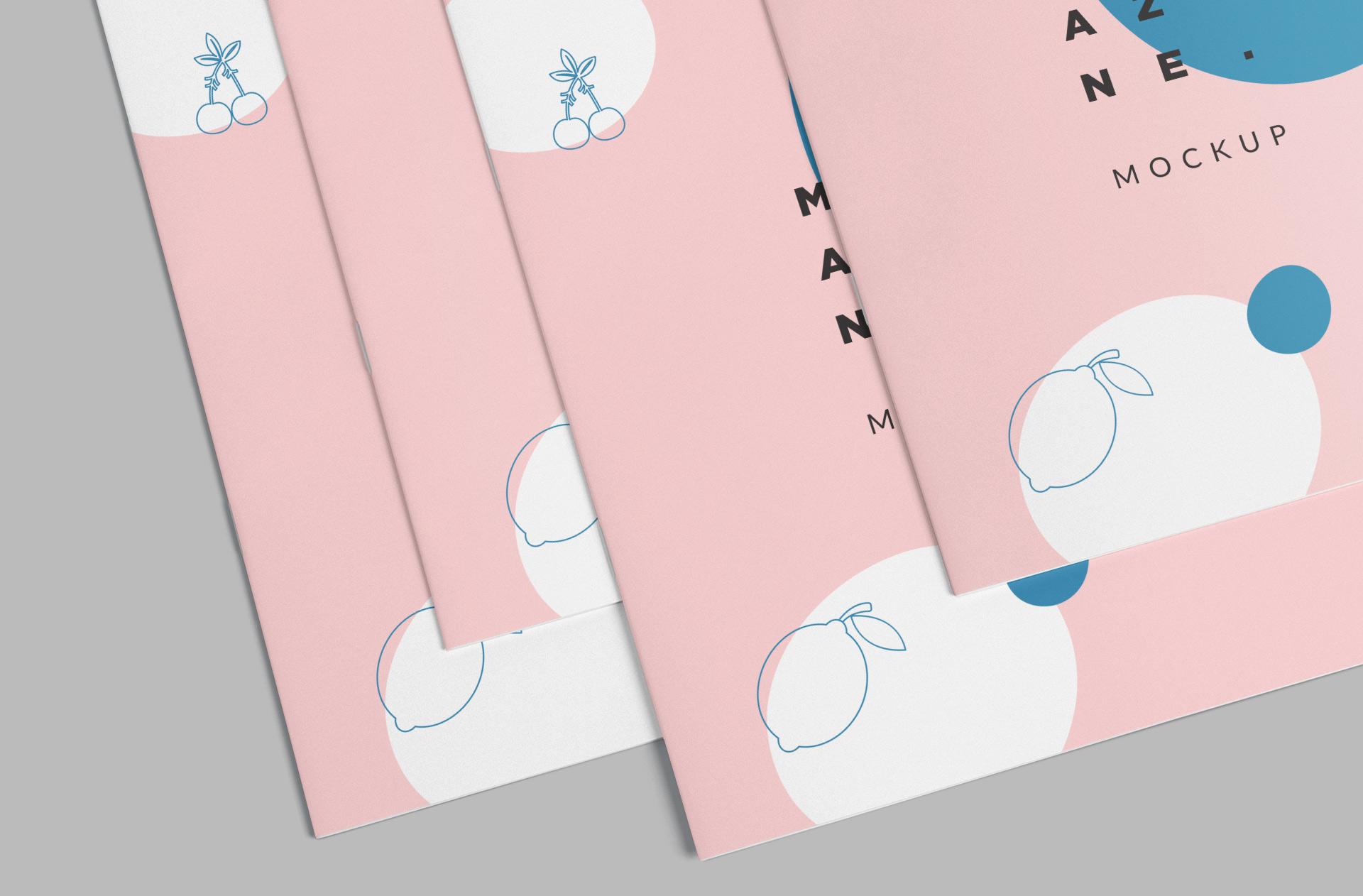 advertising magazine mockup