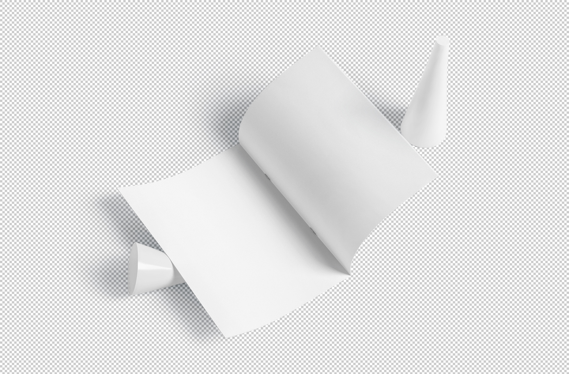 advertising layout mockup
