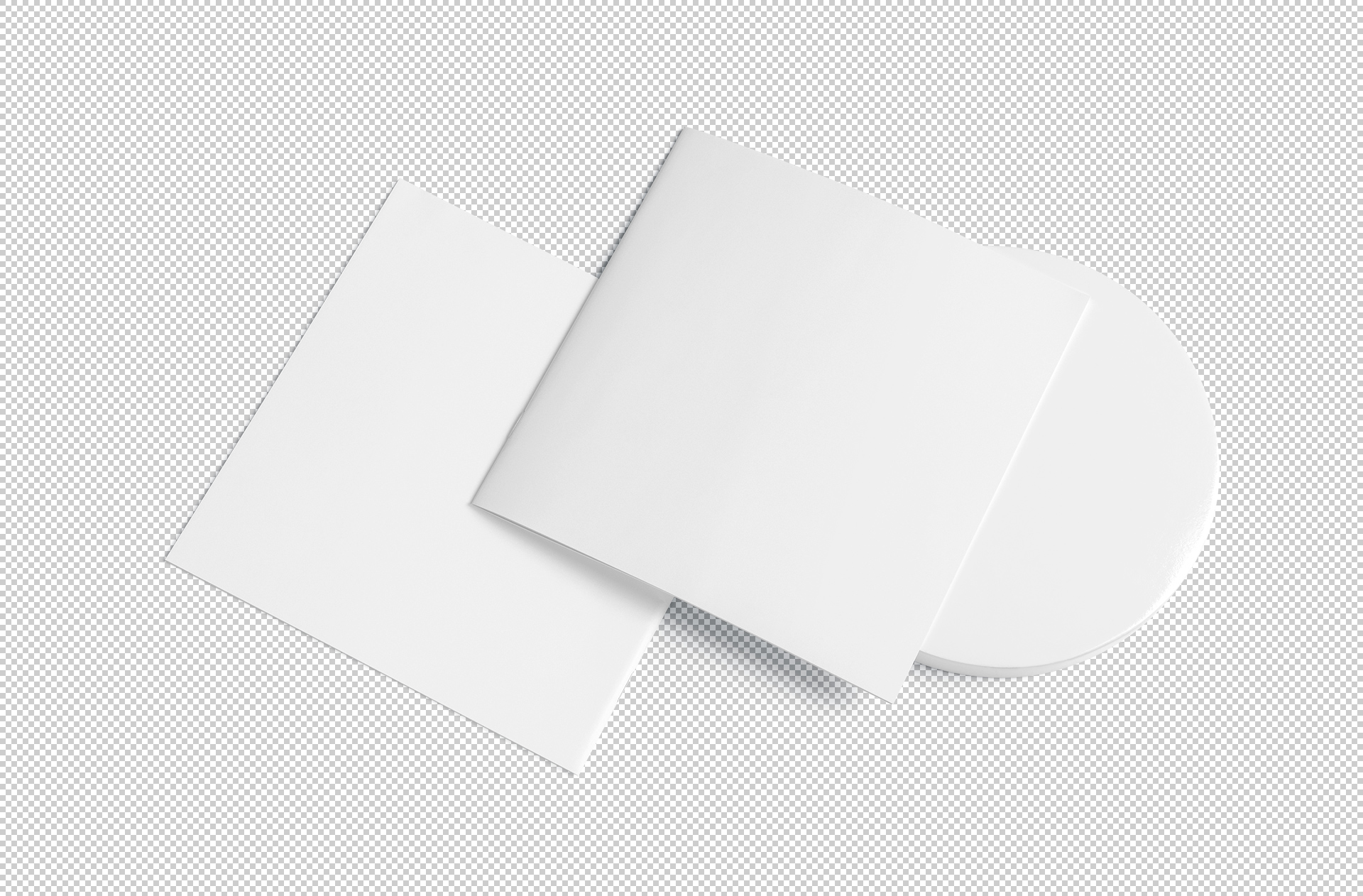advertising brochure mock-up