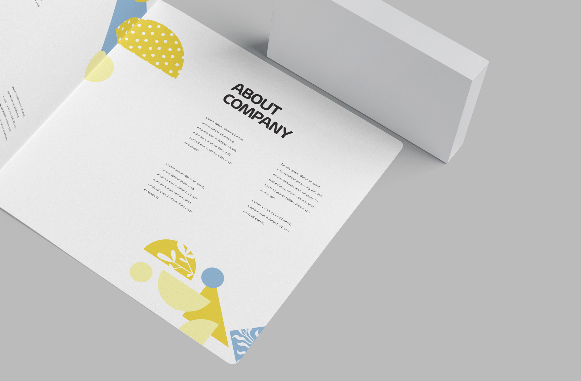advertising brochure design