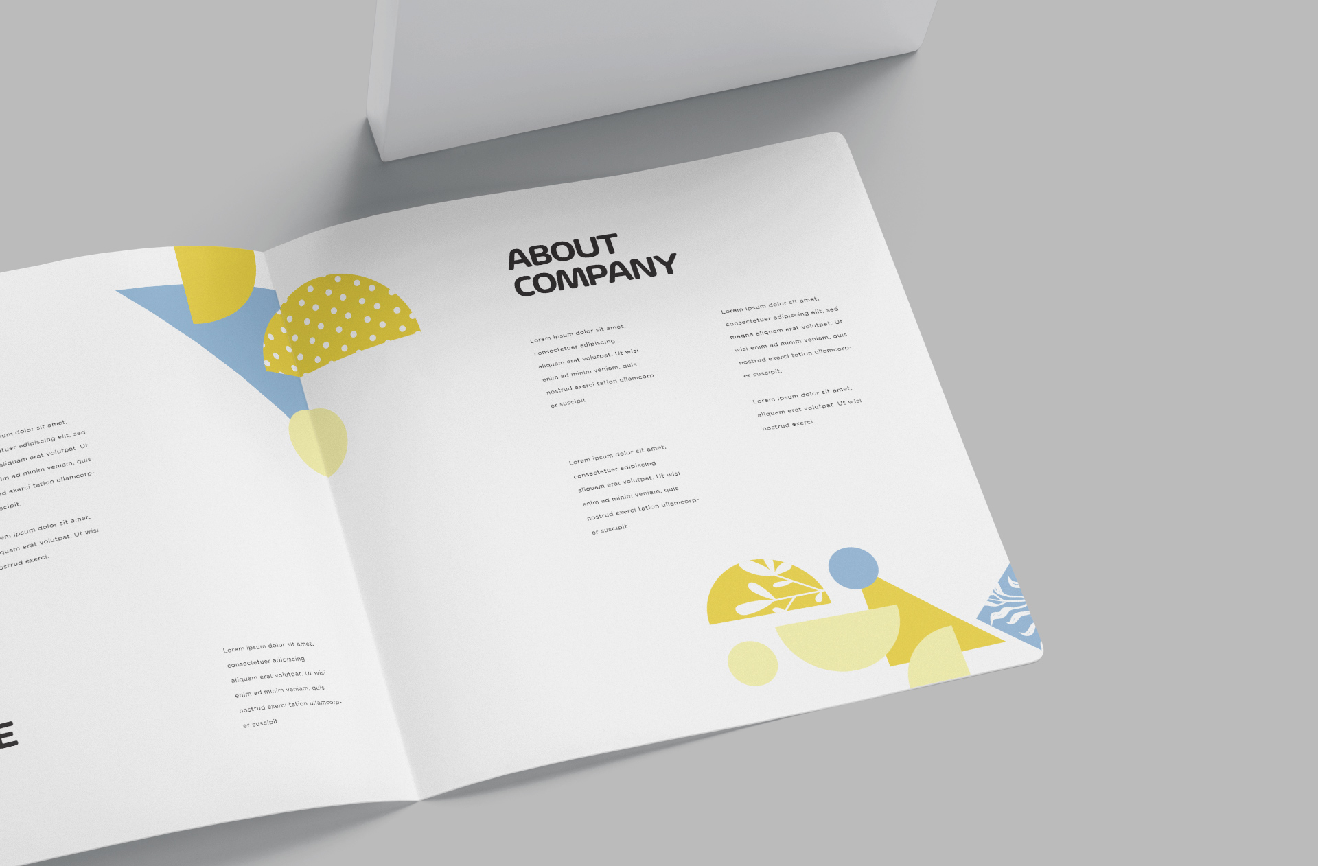 advertising brochure design