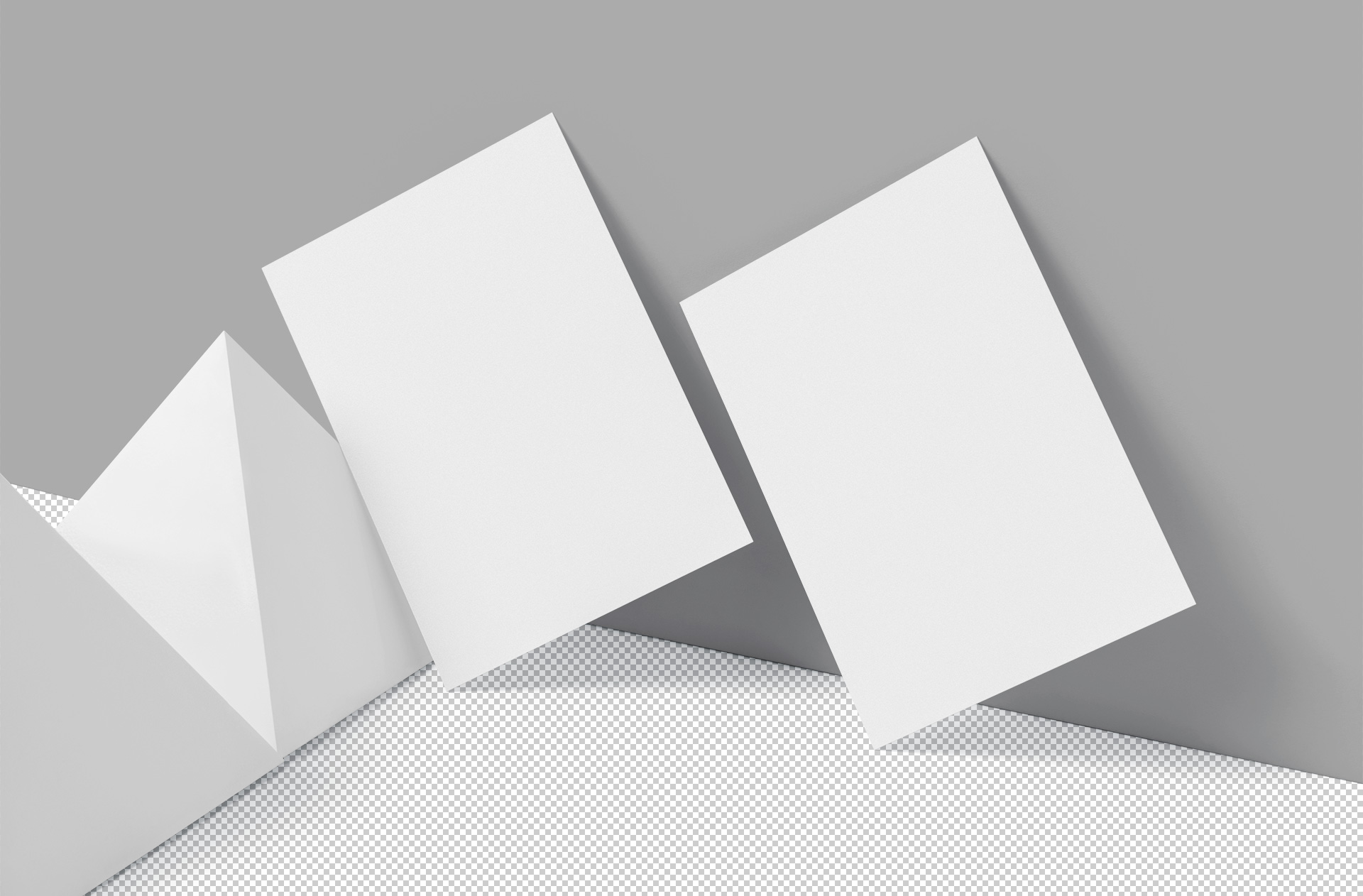 A6 flyer mock-up