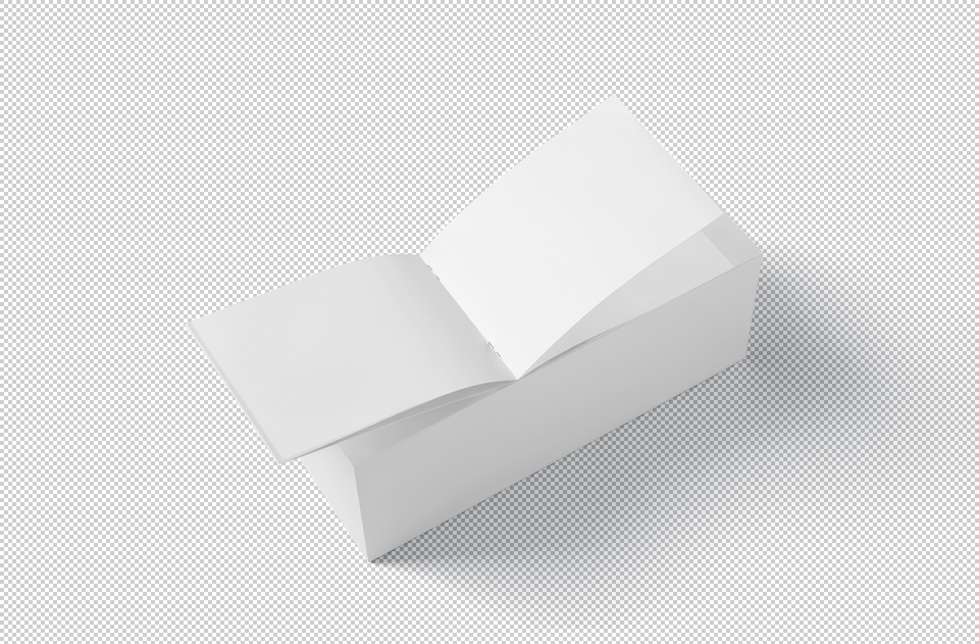 booklet printing mock-up