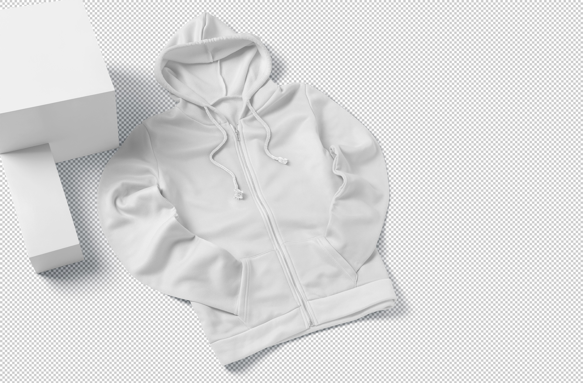 casual wear hoodie mock-up