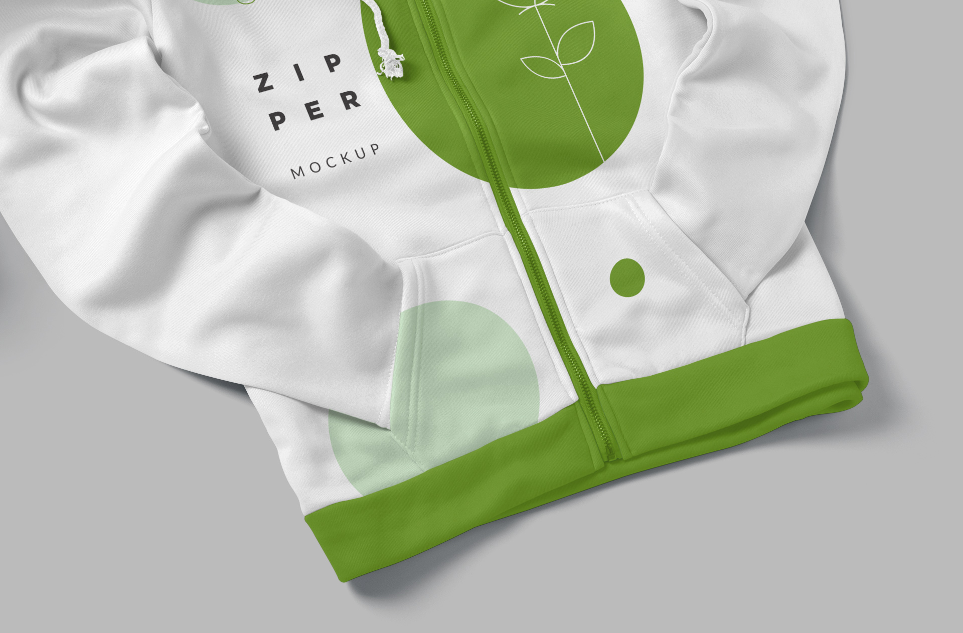 casual wear hoodie mock-up