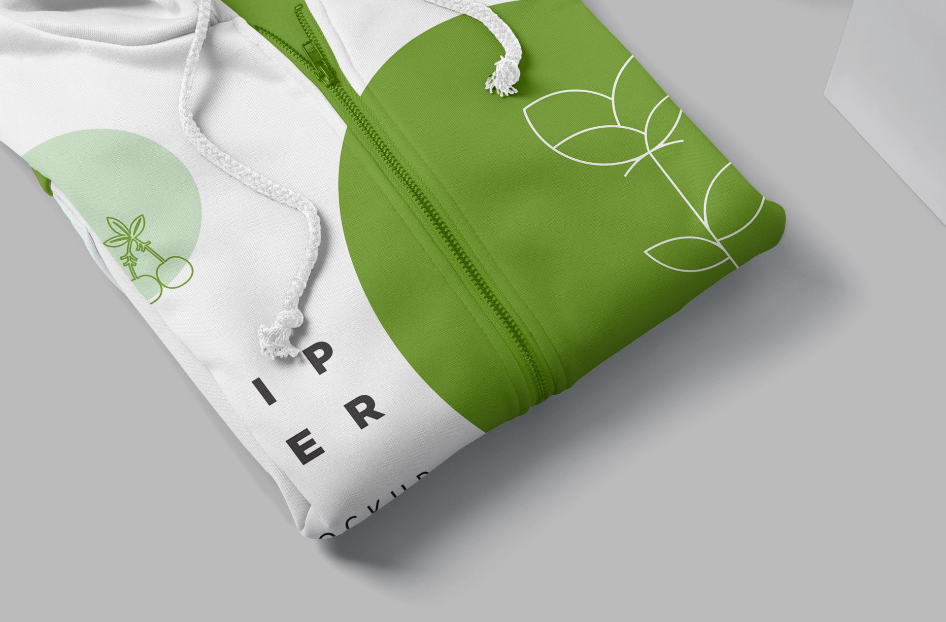 apparel design mock-up