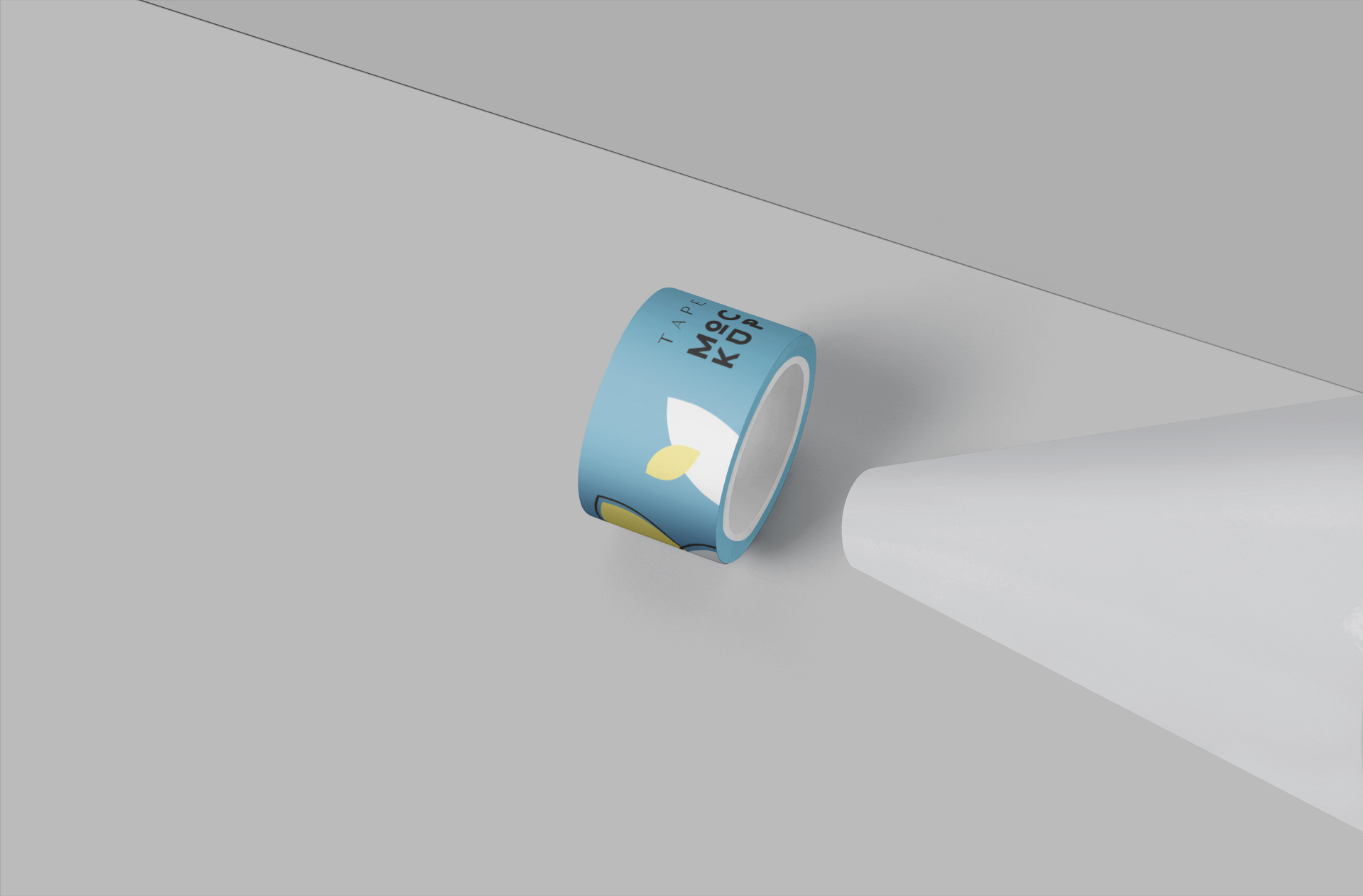 High-Quality Tape Mockup with Minimalist Aesthetic