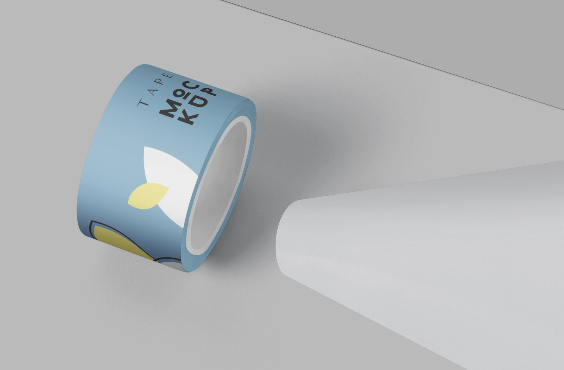 adhesive branding mock-up