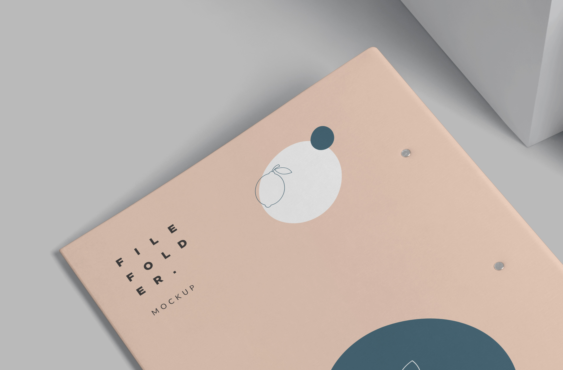 binder cover mock-up