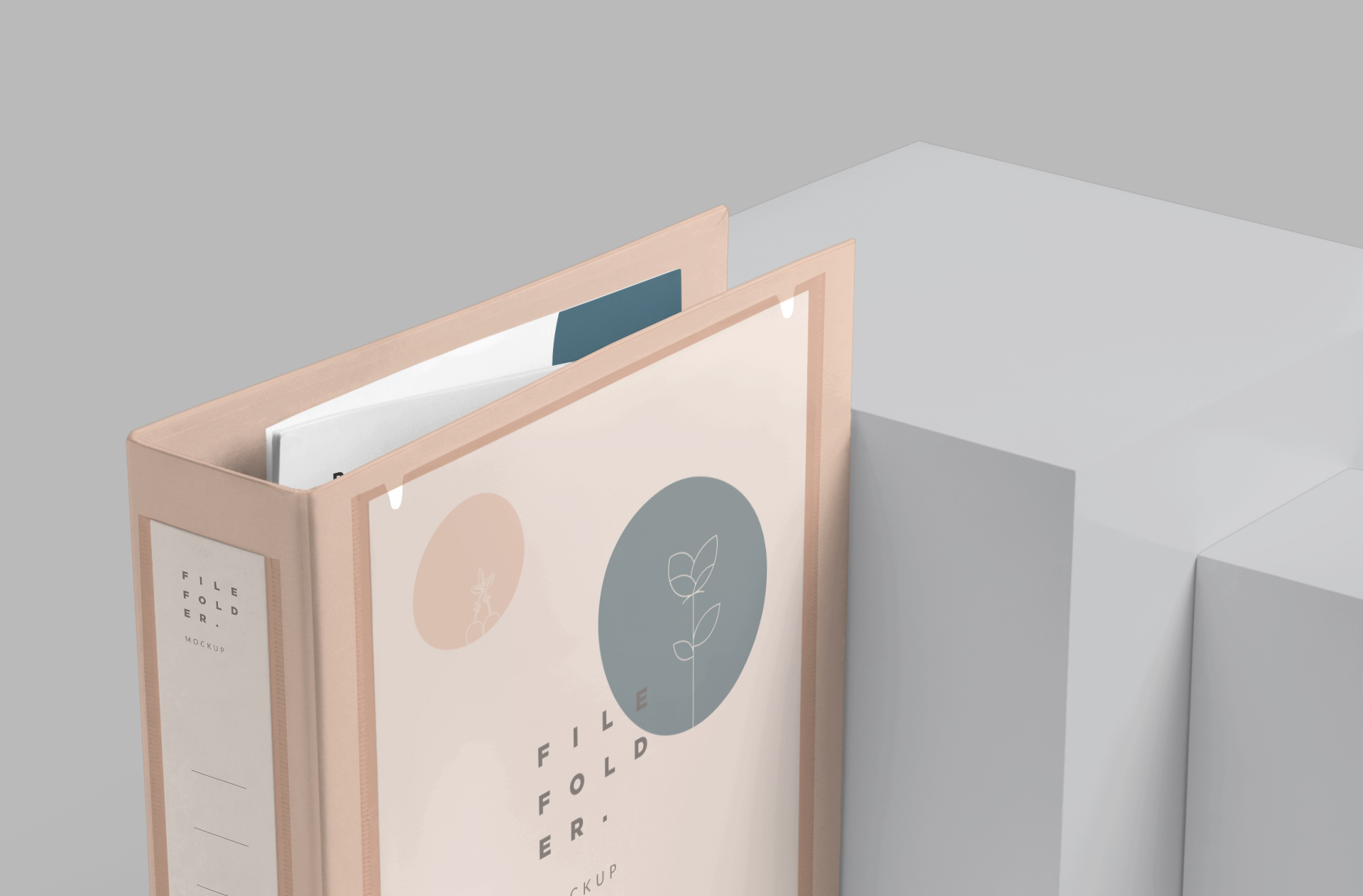 binder branding mock-up