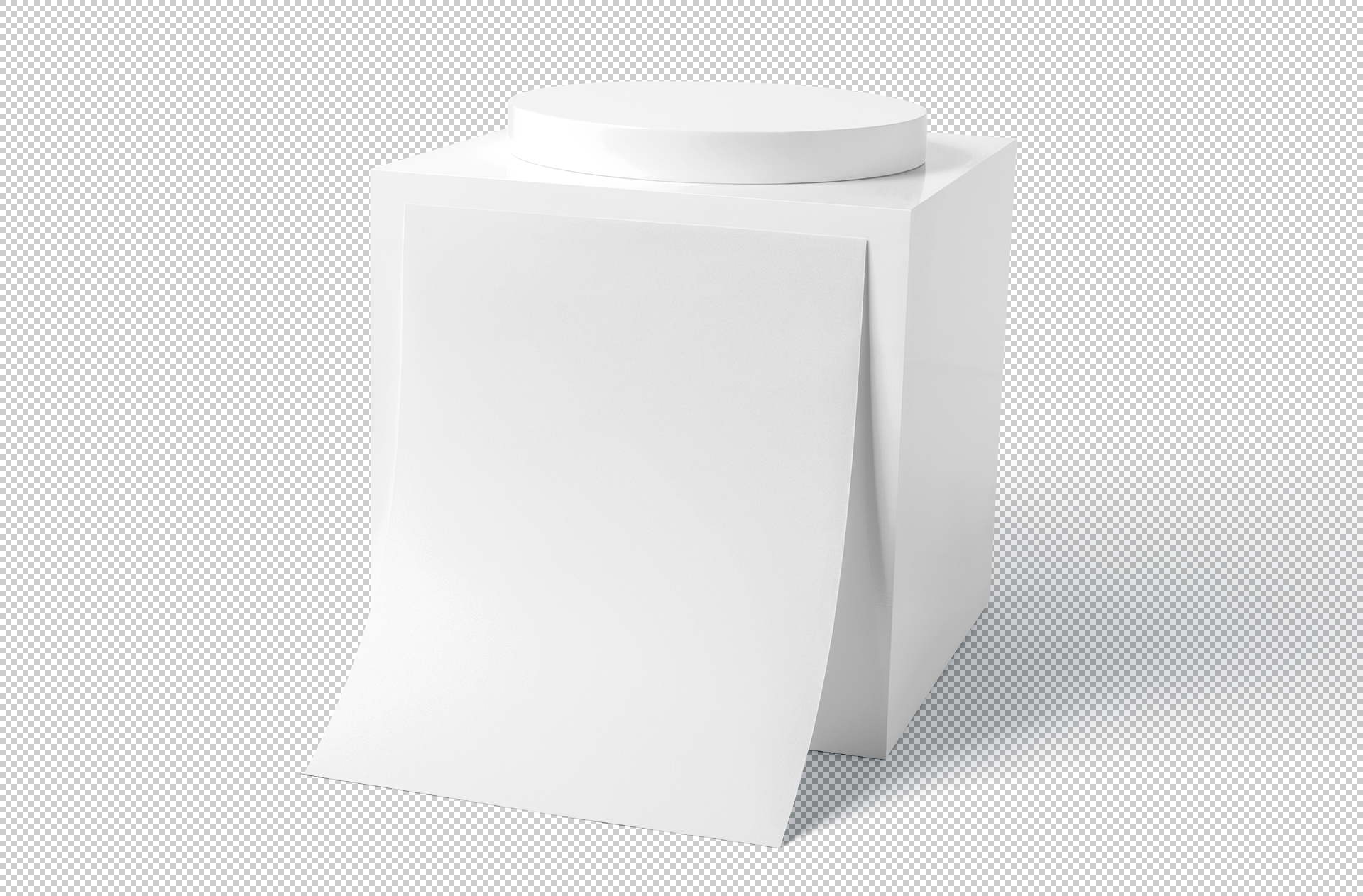 A4 paper mock-up
