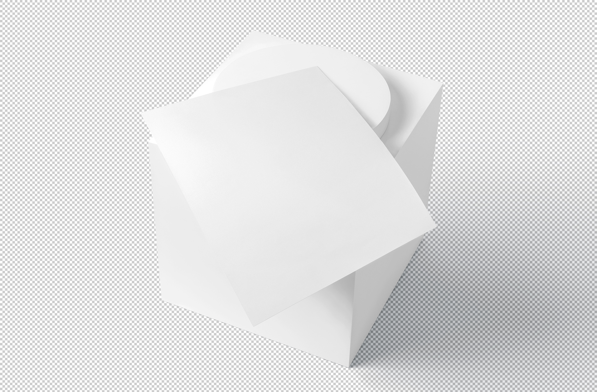 A4 paper mock-up