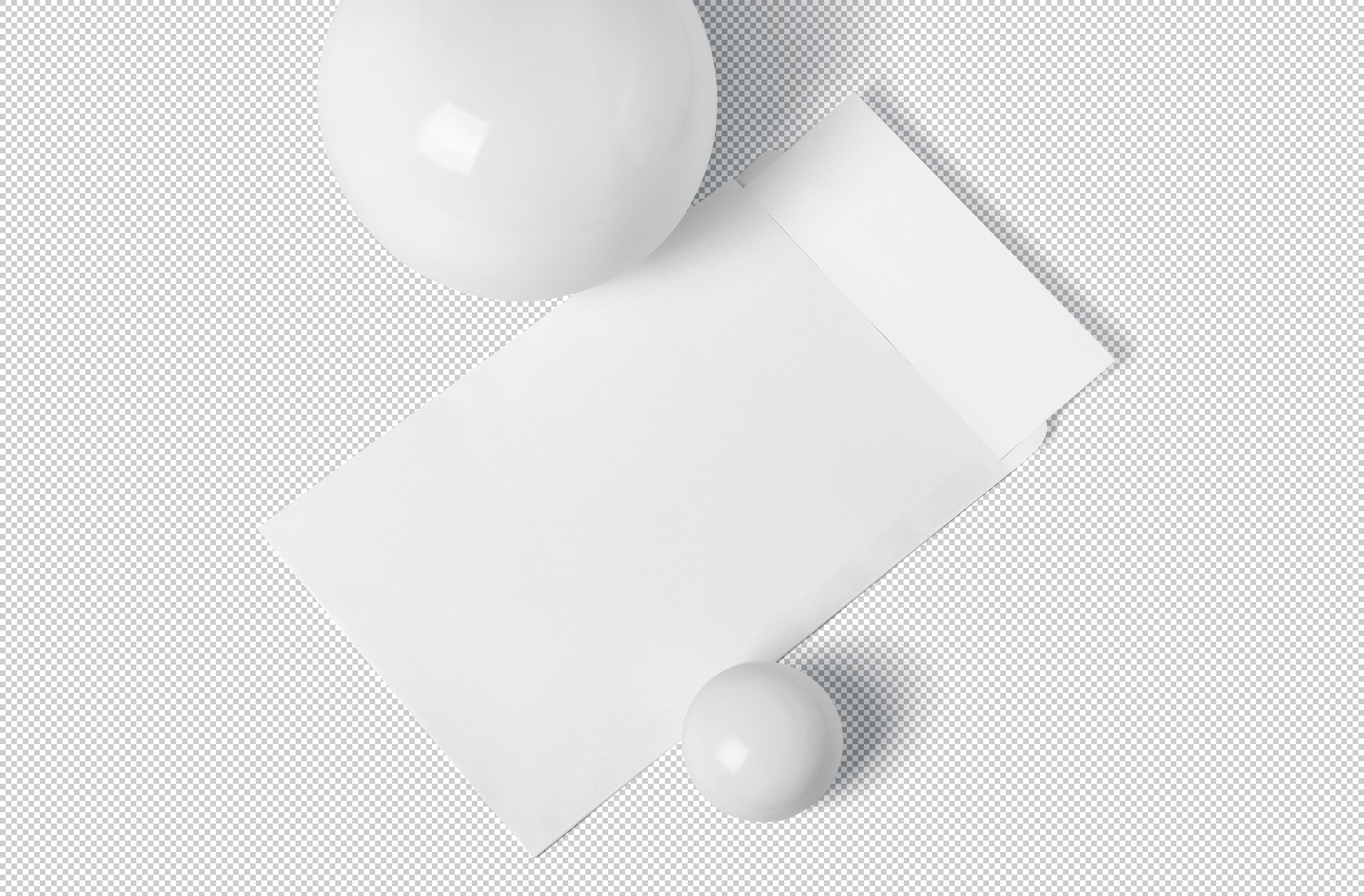 A4 envelope mock-up