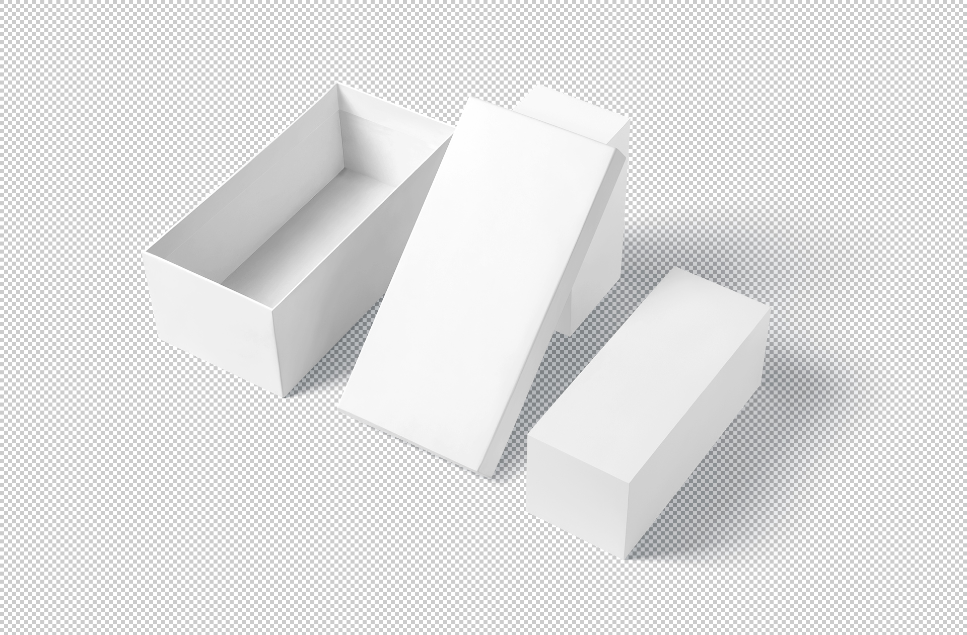box mockup PSD