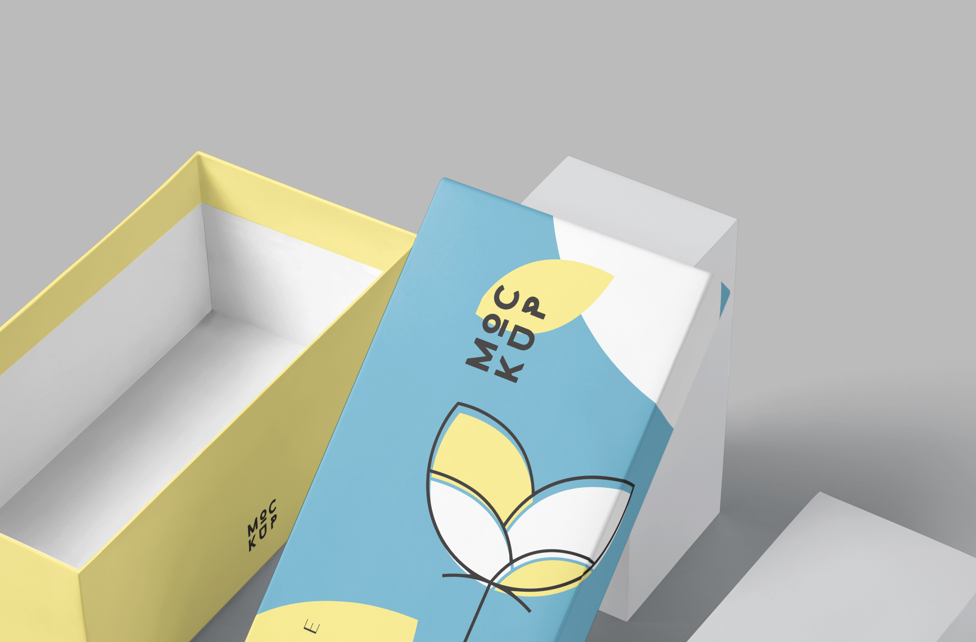 box mockup PSD