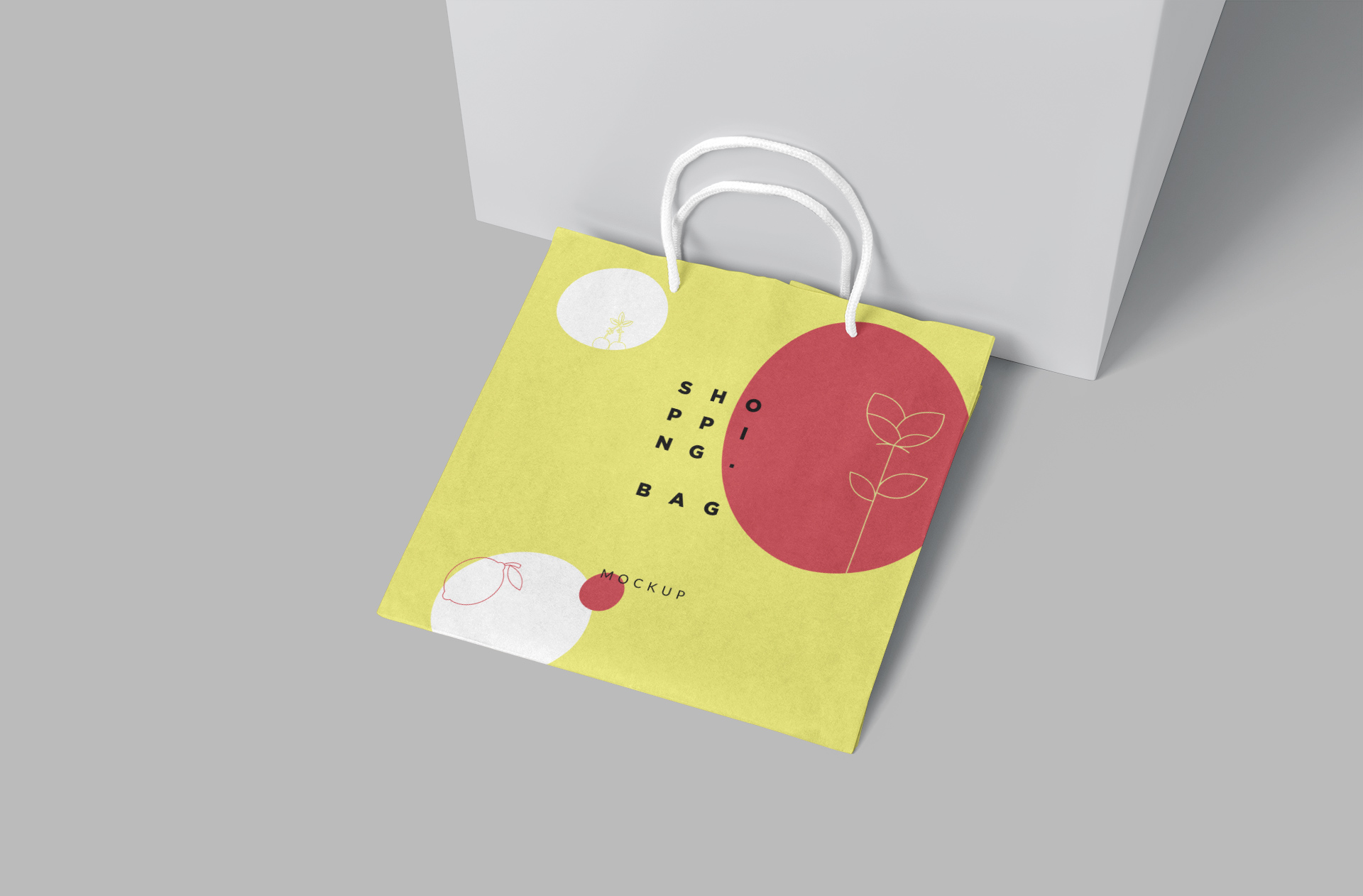 Eco-Friendly Shopping Bag Mockup with Minimal Design