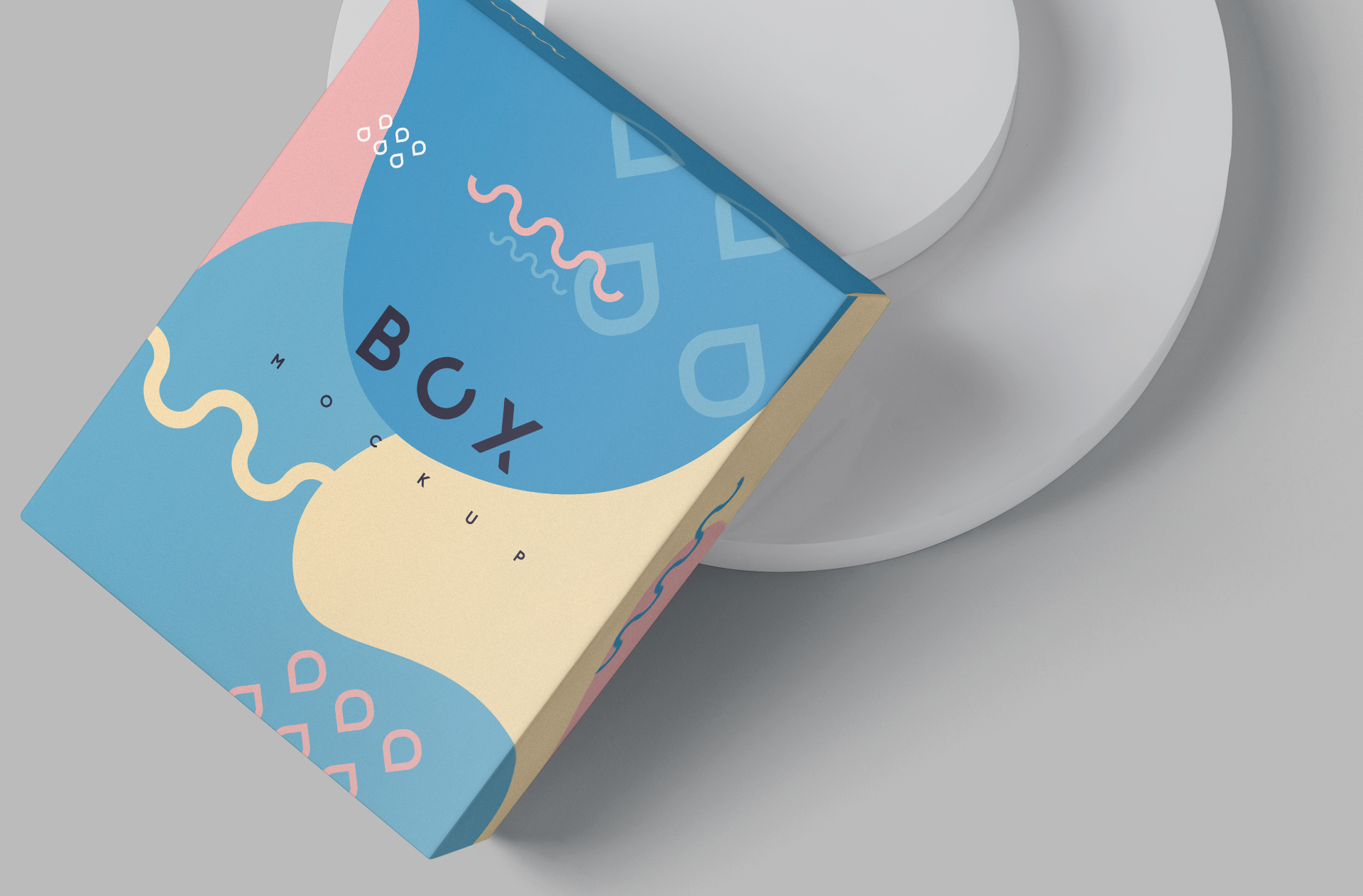 3D box mockup