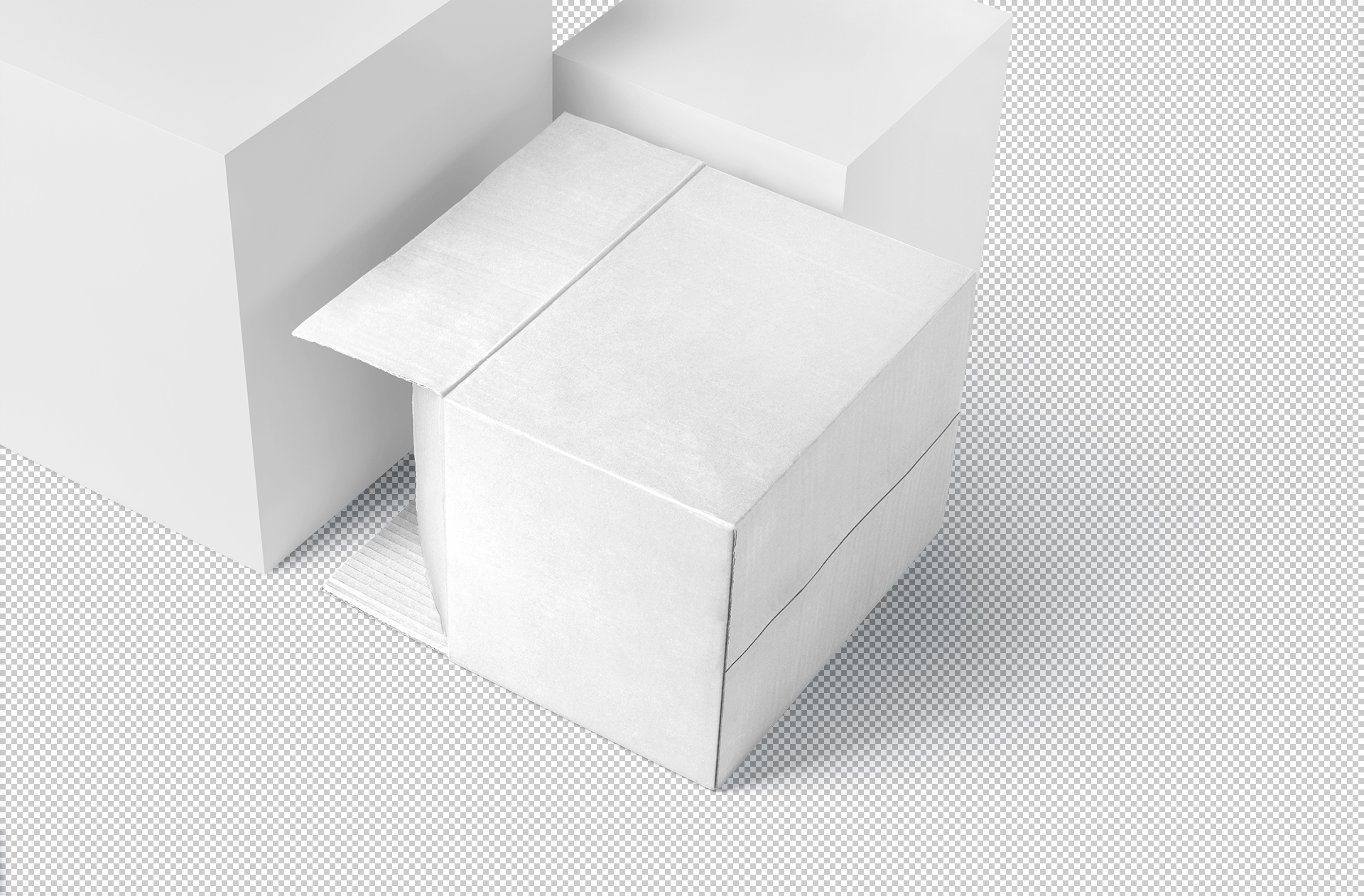 3D box mockup