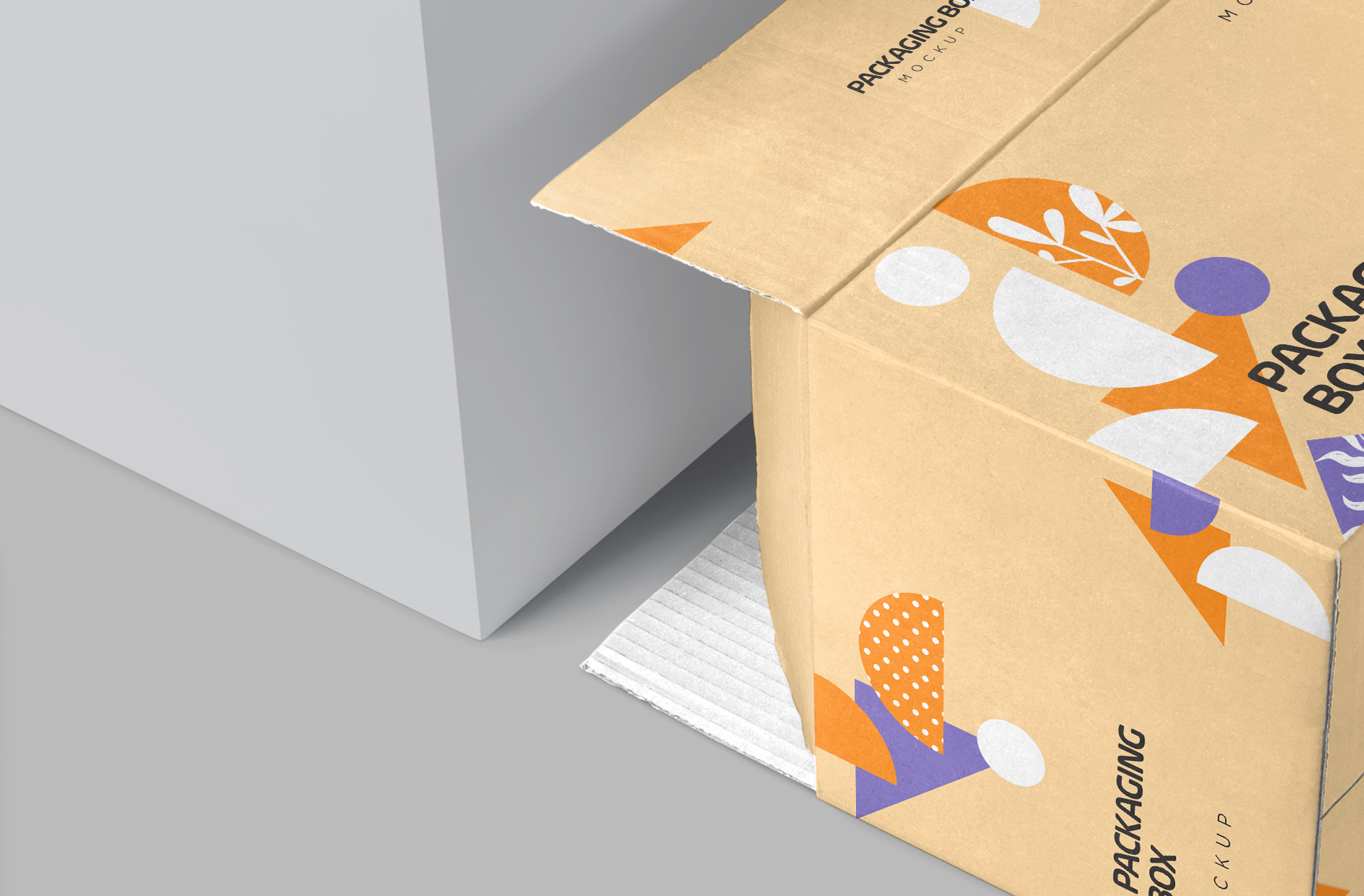 3D box mockup