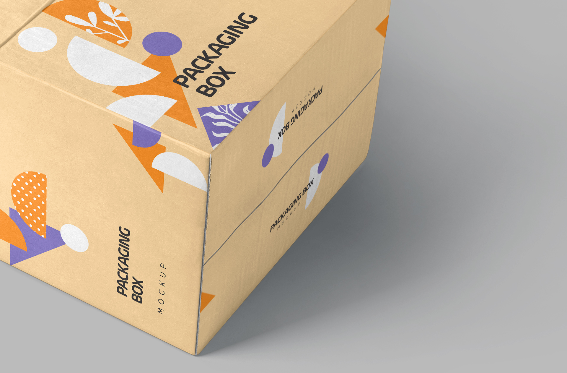 3D box mockup