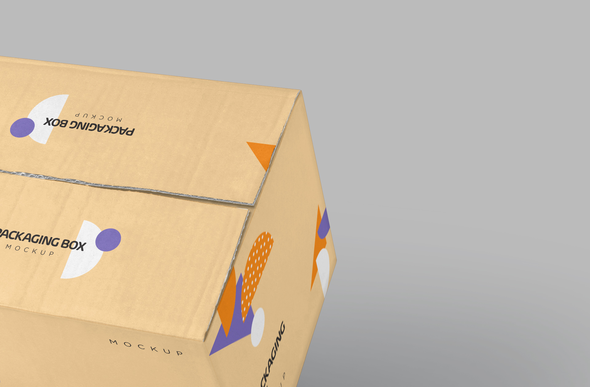 3D box mock-up