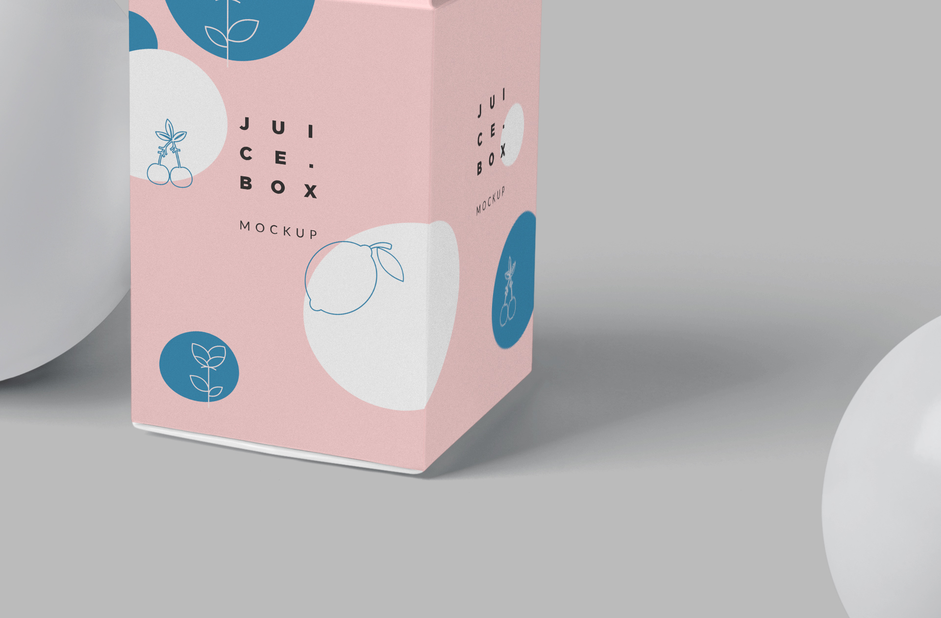 beverage carton mock-up