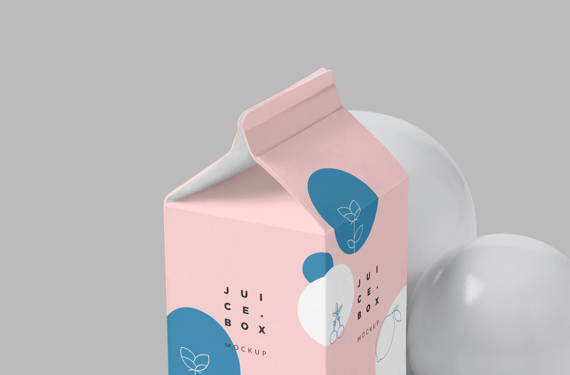 beverage carton mock-up