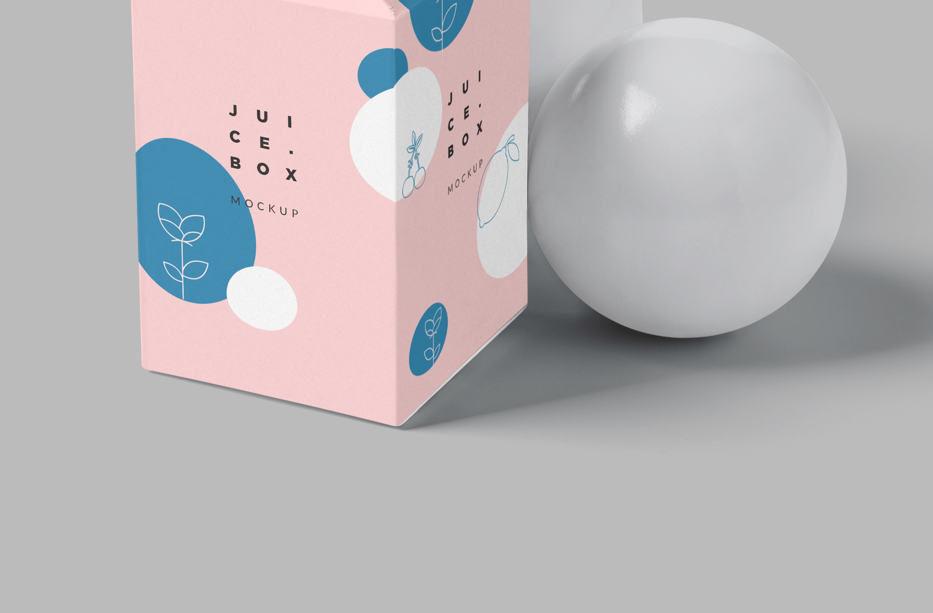 beverage carton mock-up