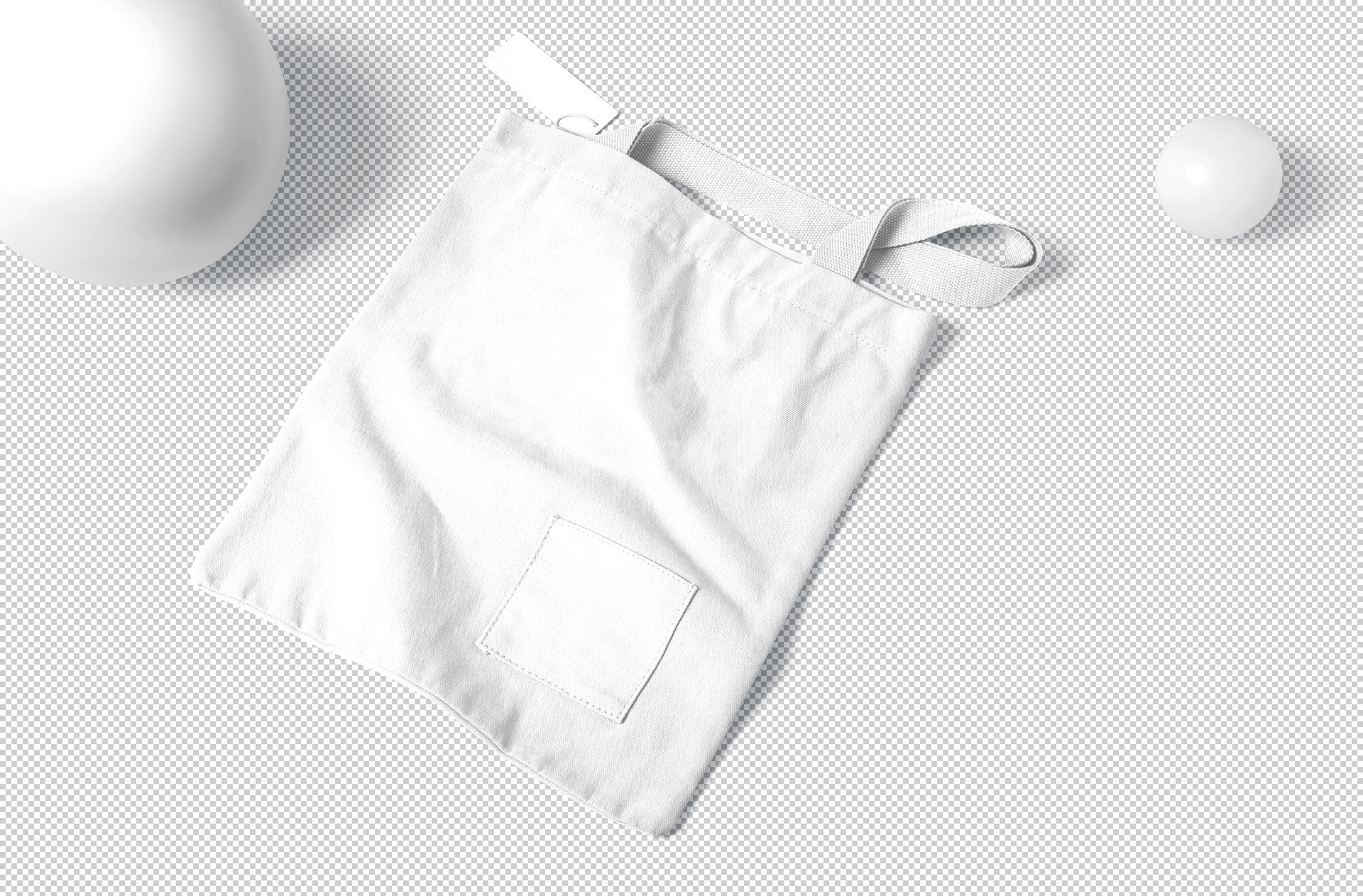 canvas tote bag mockup