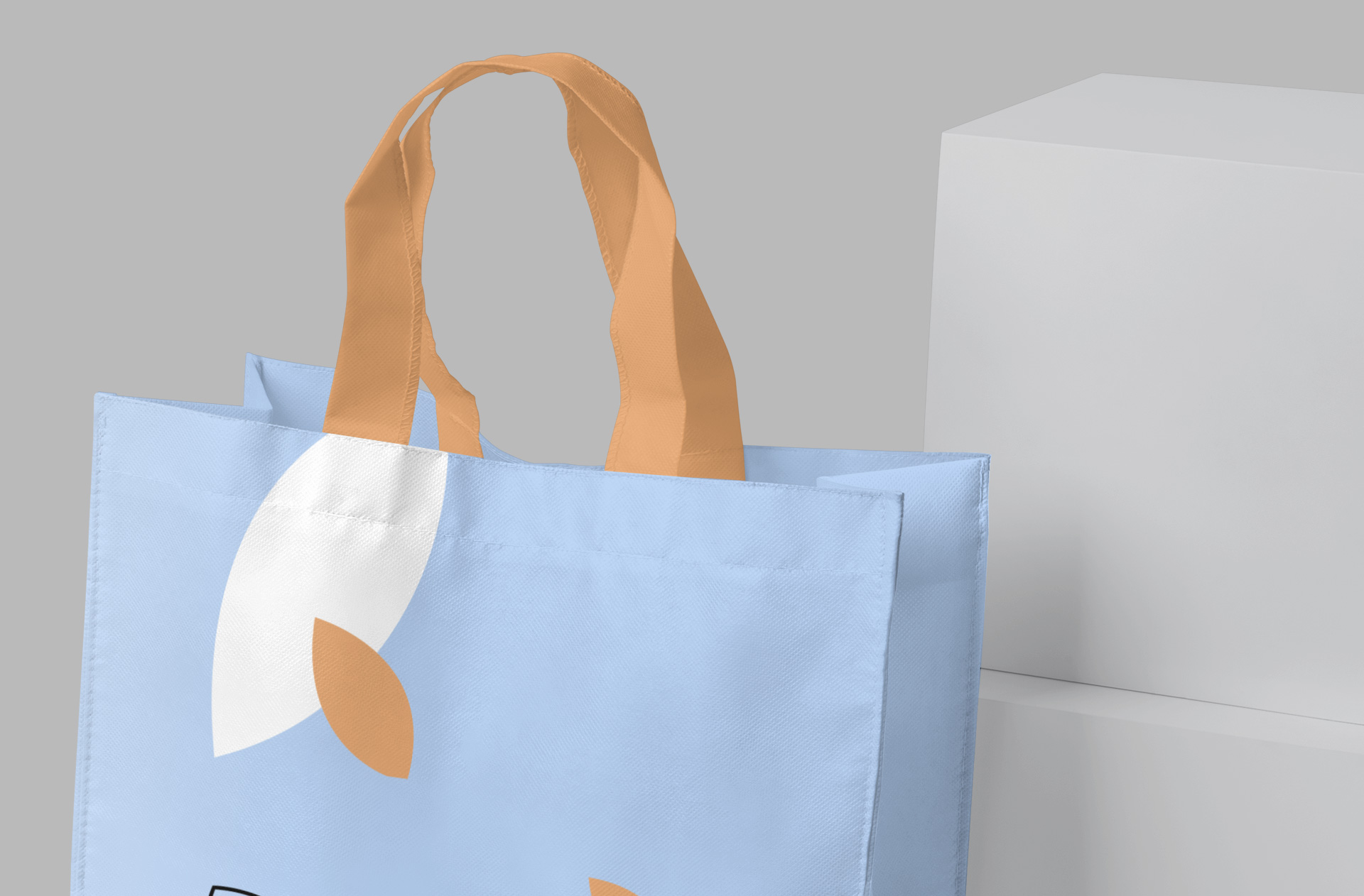 canvas tote bag mockup
