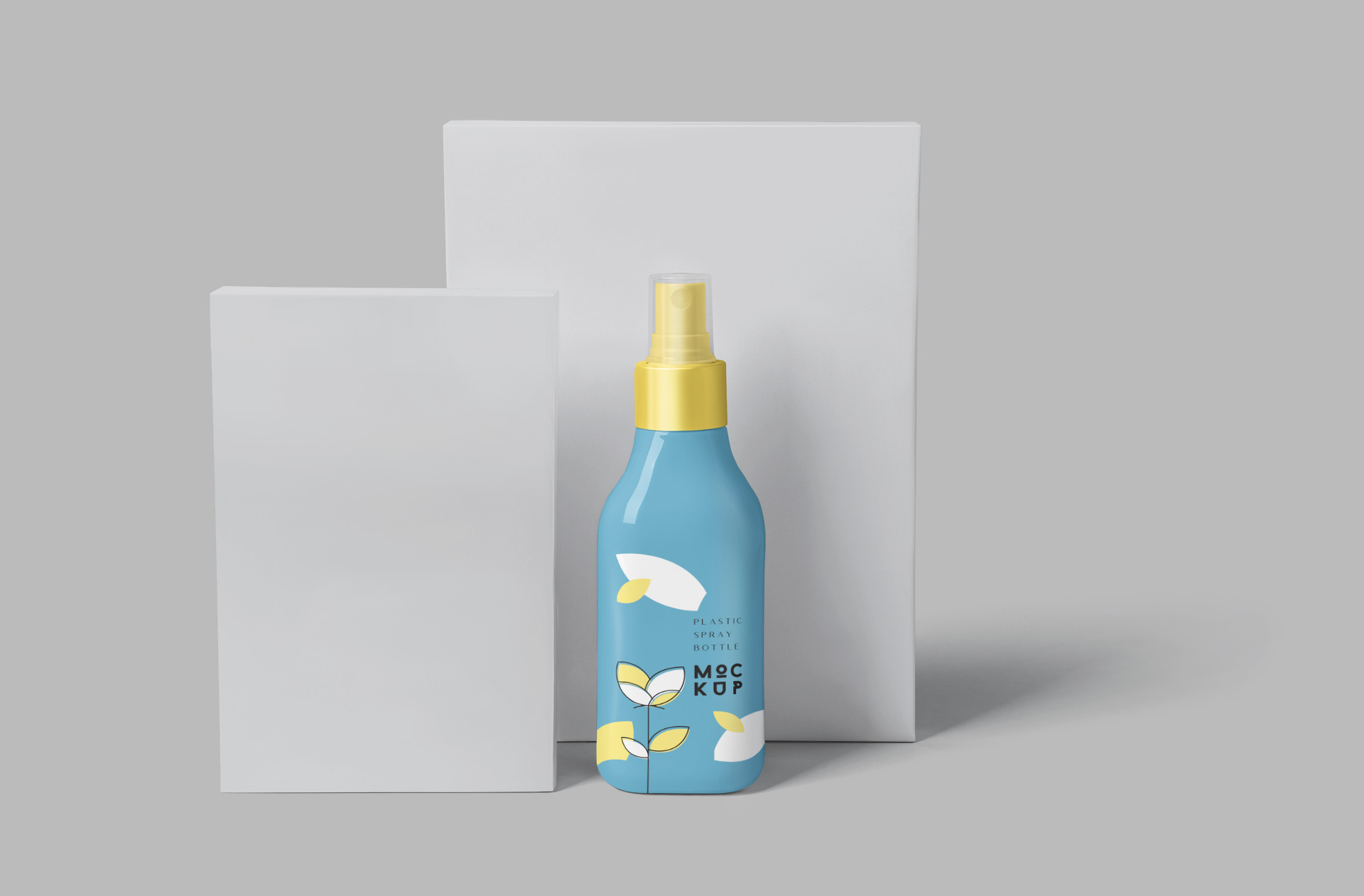 Elegant Cosmetic Spray Bottle Mockup – Editable