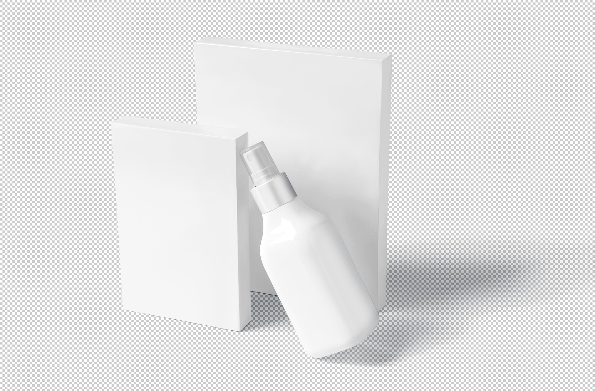 beauty product label mock-up