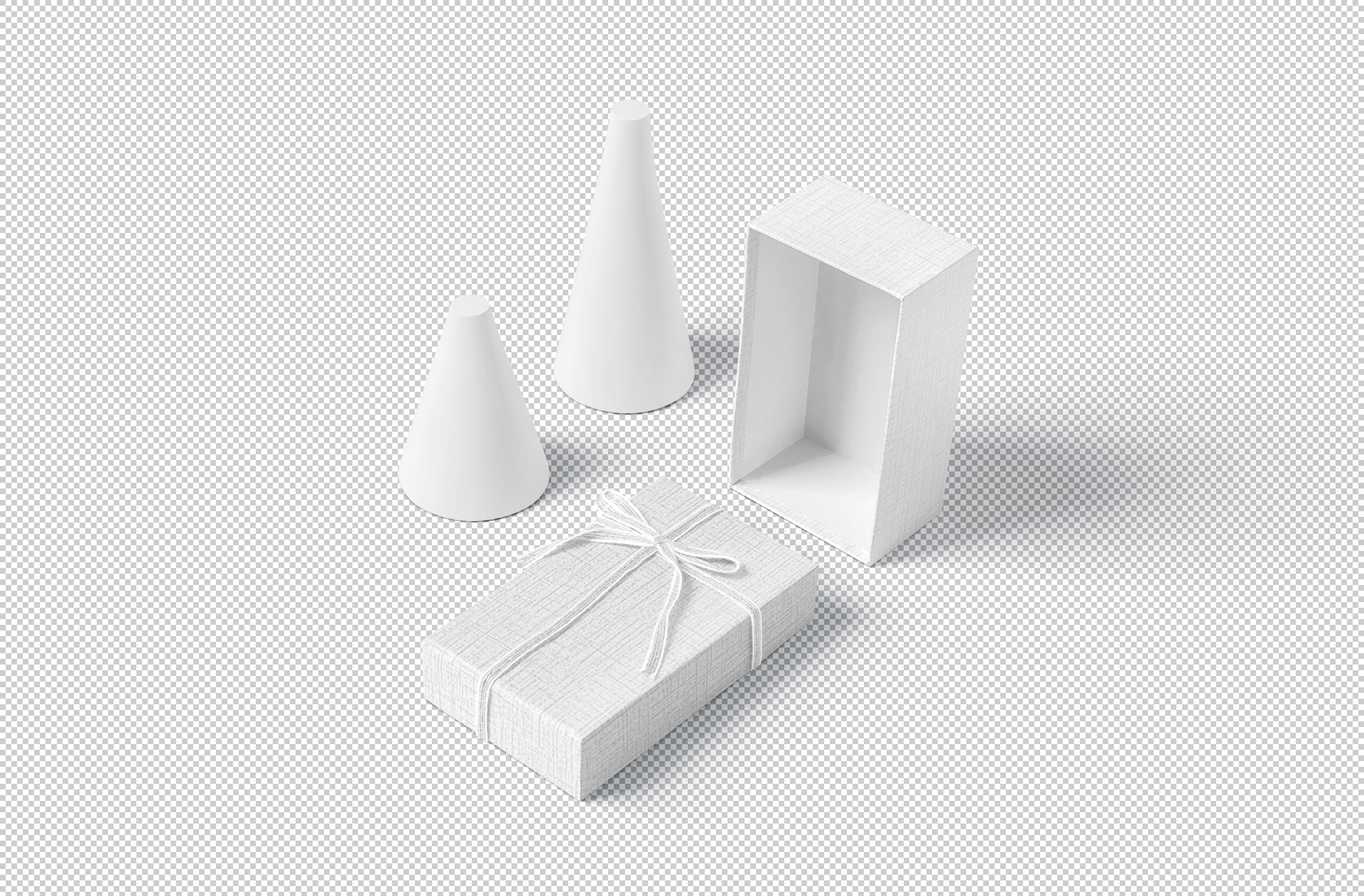 3D box mockup