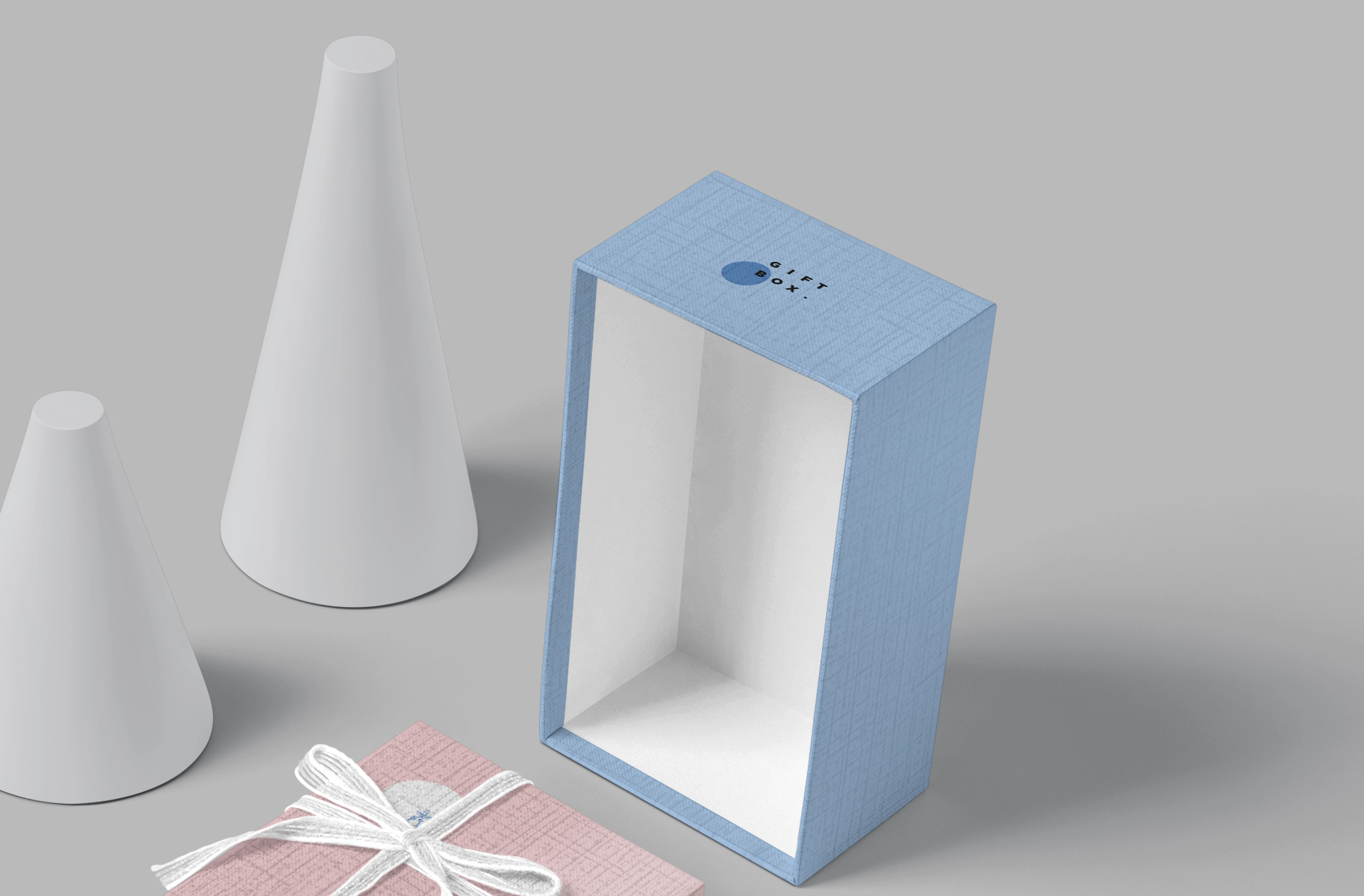 3D box mockup