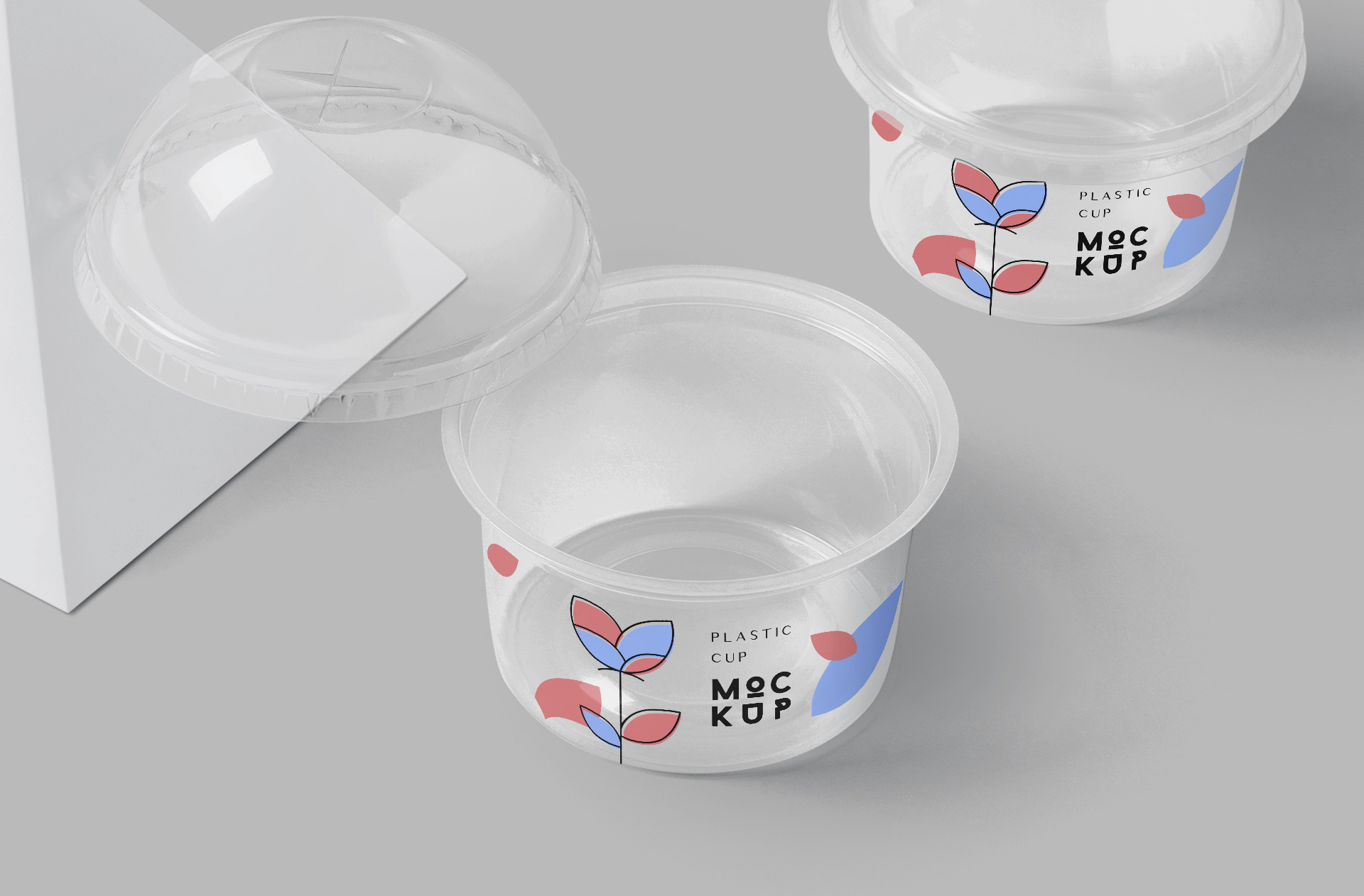 beverage container mockup