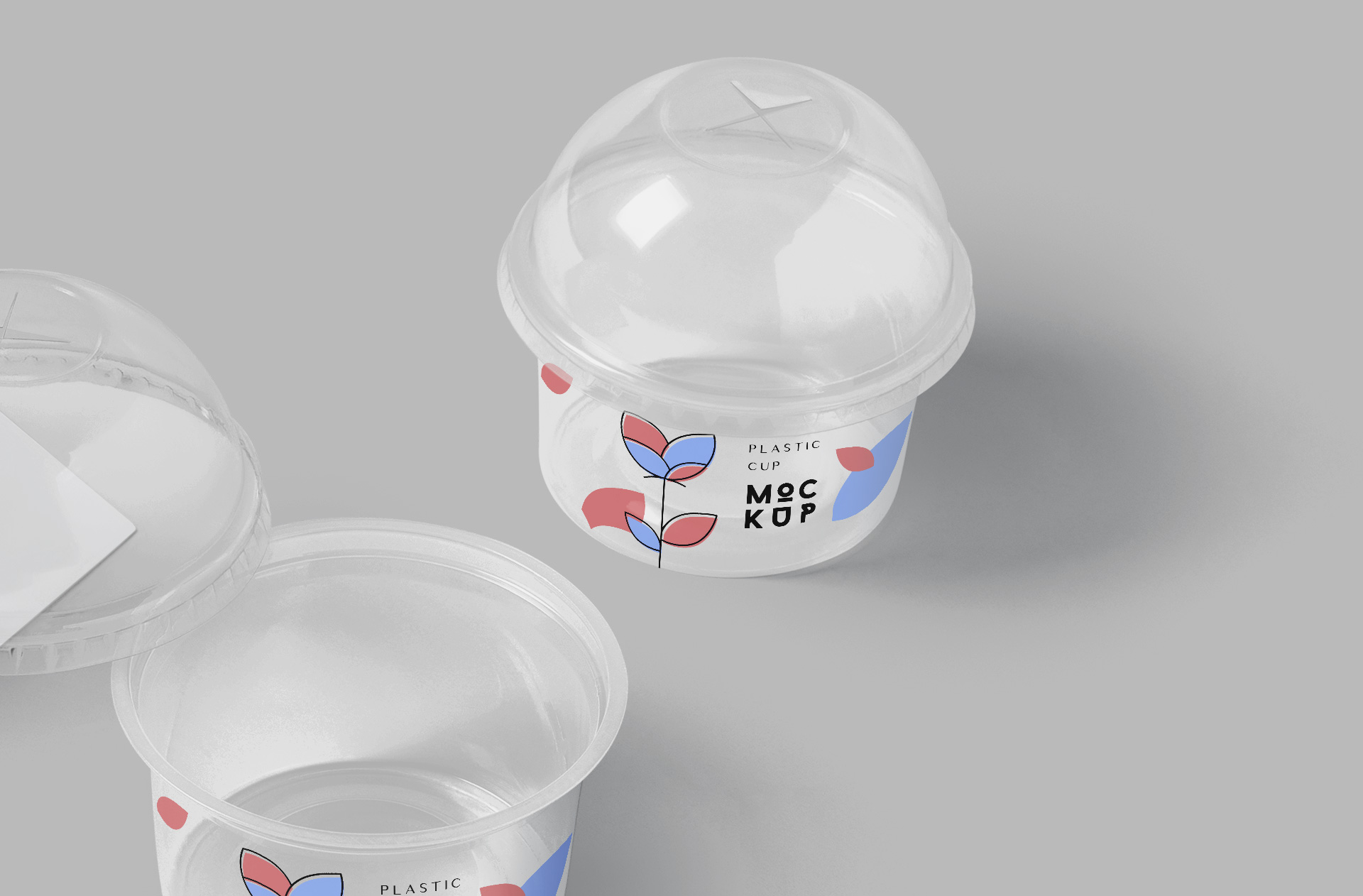 beverage container mockup